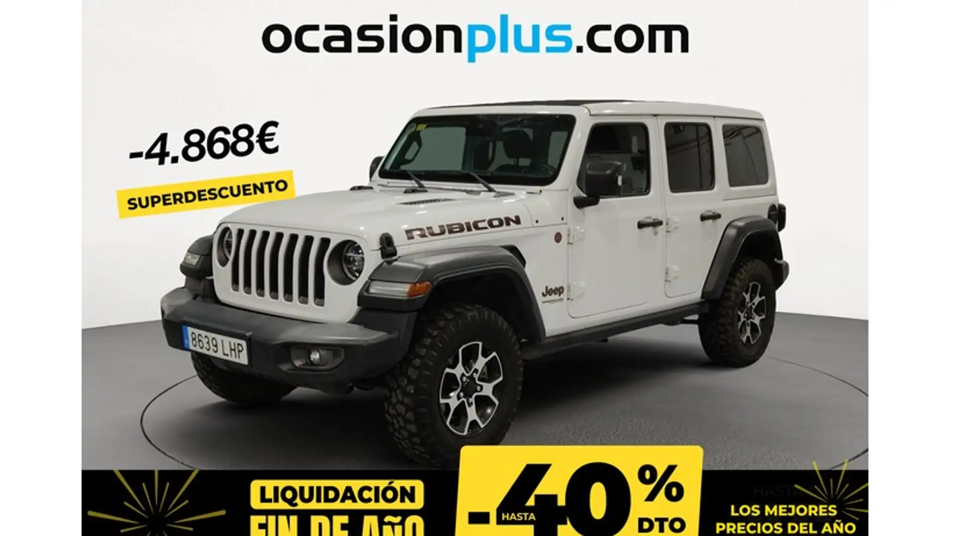 Jeep Wrangler Unlimited 2.0T GME Rubicon 8ATX Blanc - 1