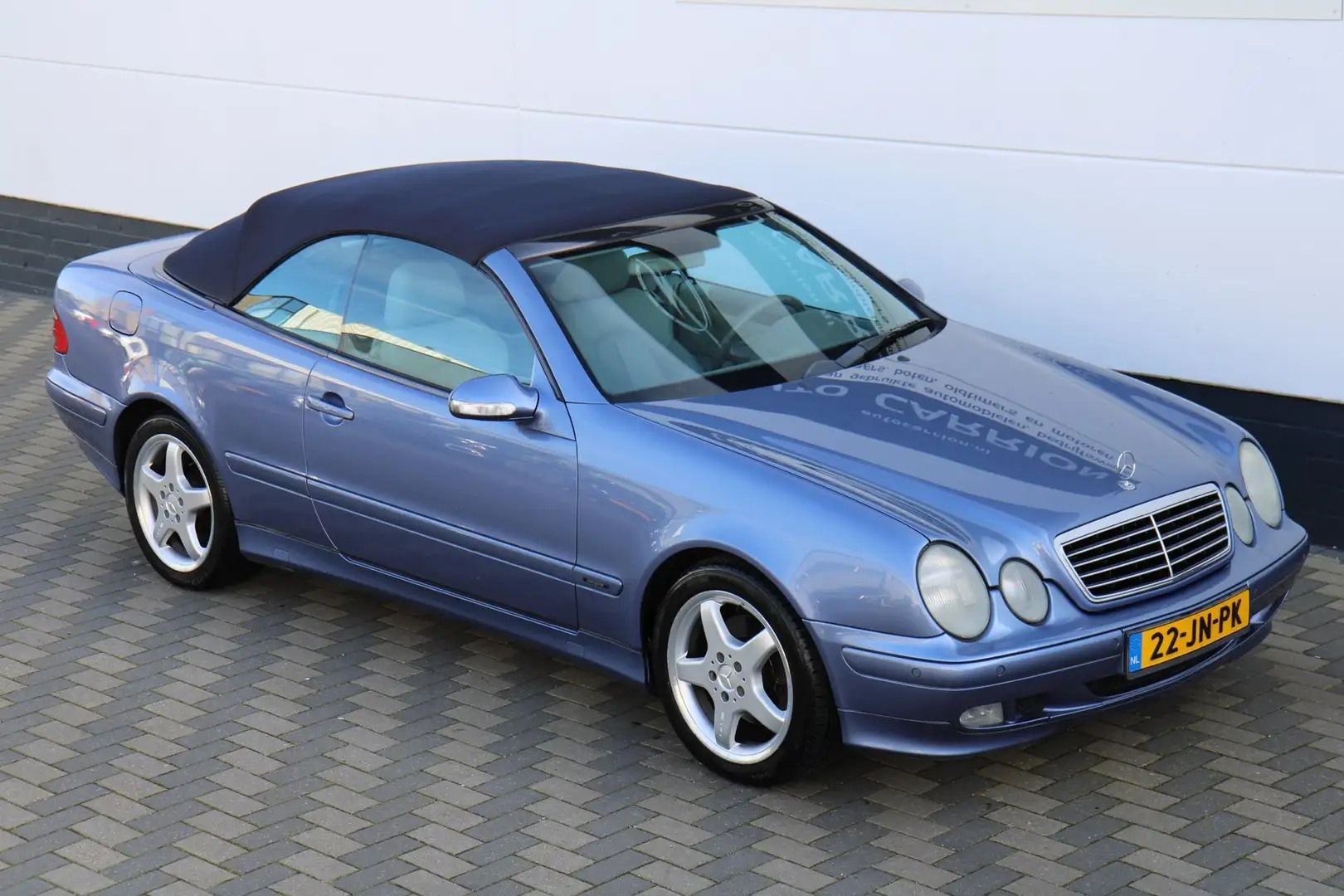 Mercedes-Benz CLK 200 Cabrio K. Leder NAP Youngtimer Azul - 2