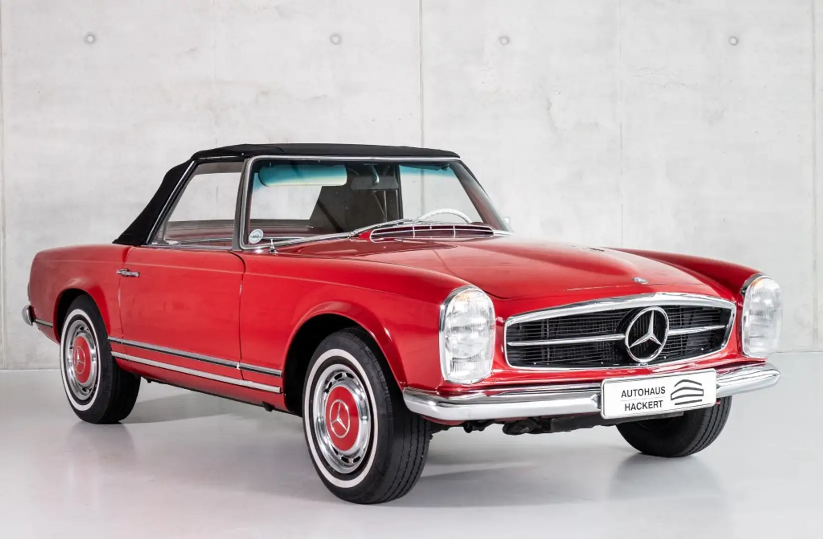 Mercedes-Benz 250 250SL Pagode Rood - 1
