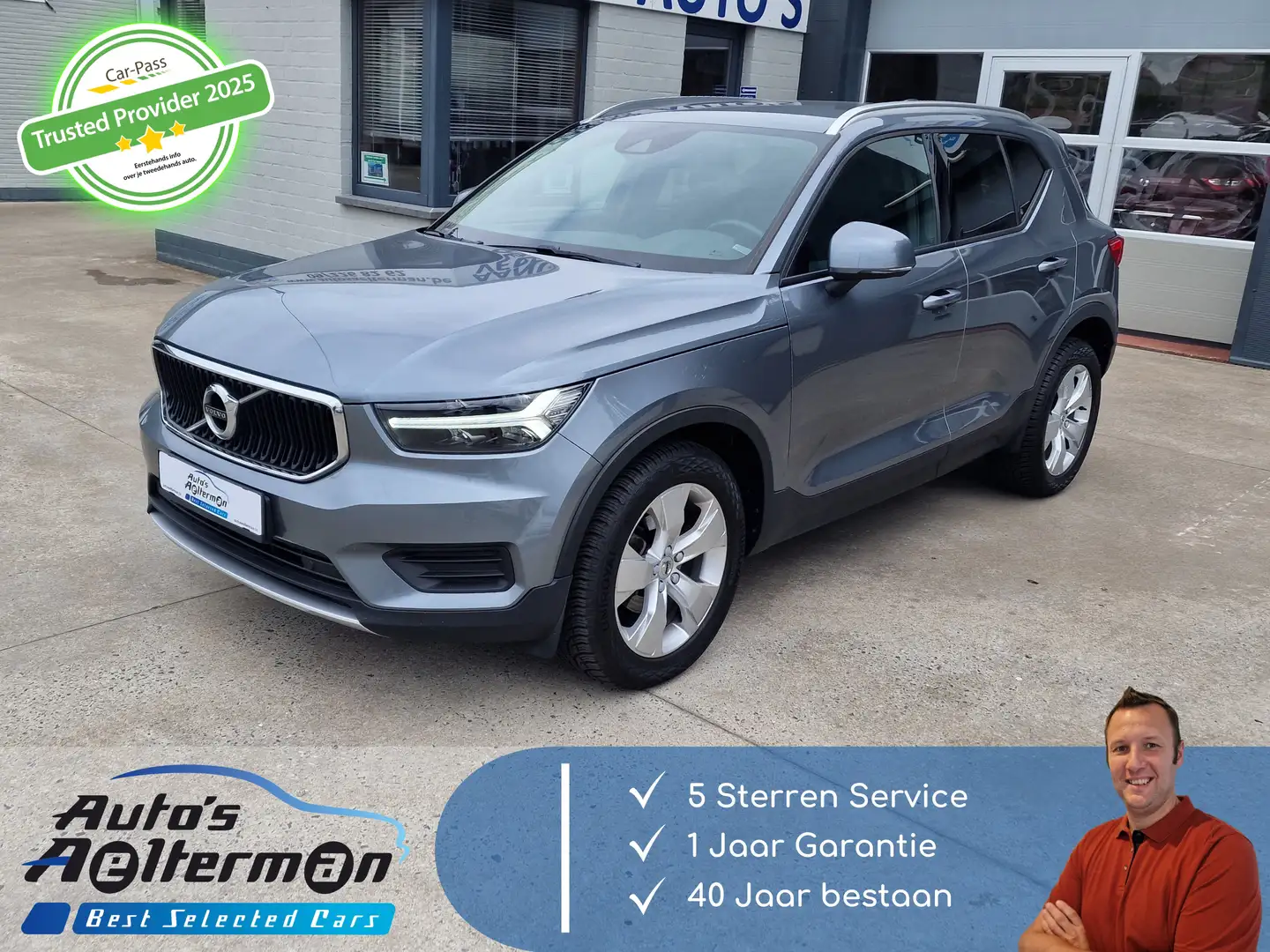 Volvo XC40 XC40 T3 LED * APPLE CARPLAY *ANDROID AUTO * GPS Gris - 1