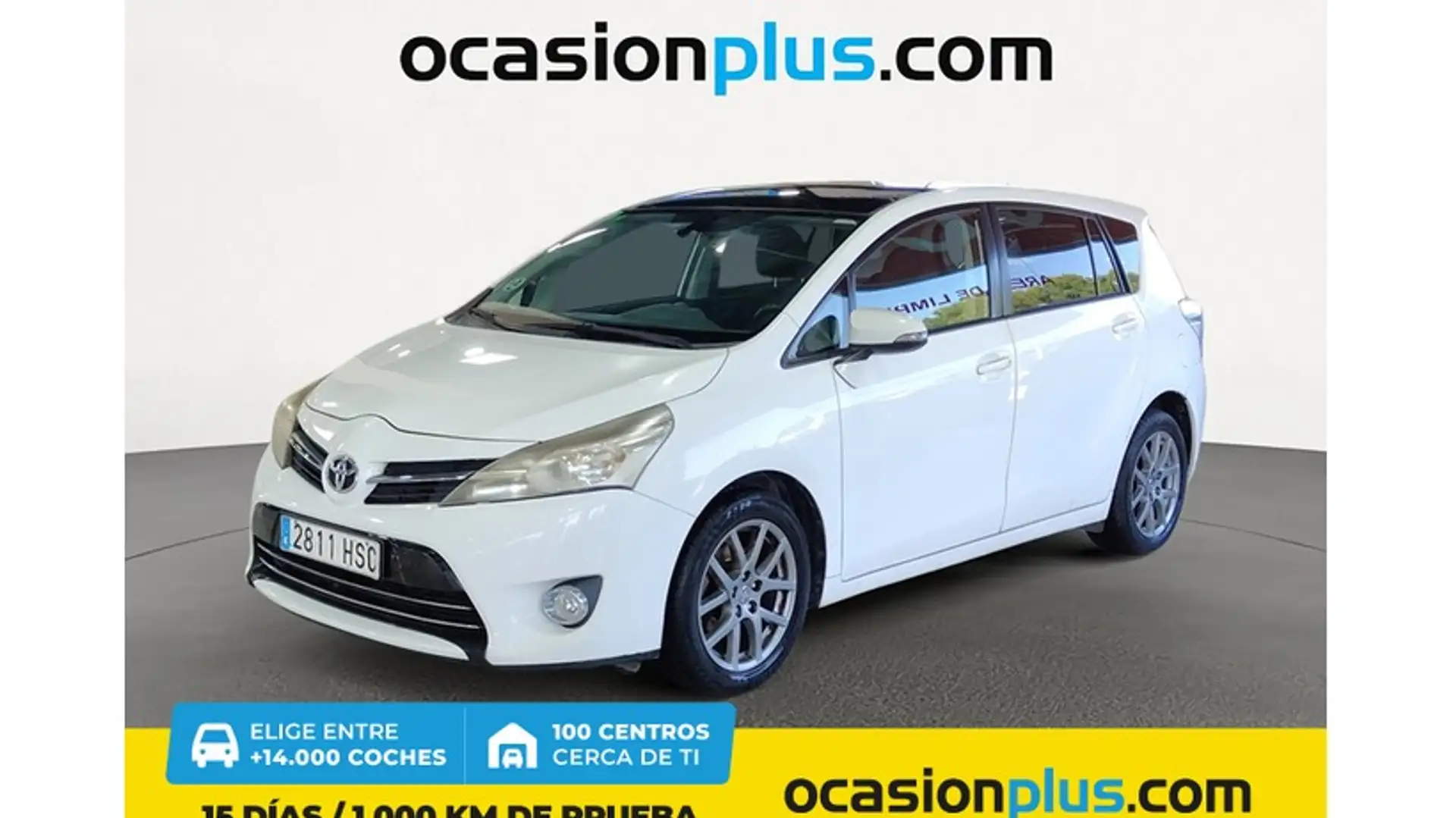 Toyota Verso 2.0D Active 120 5pl. Blanc - 1