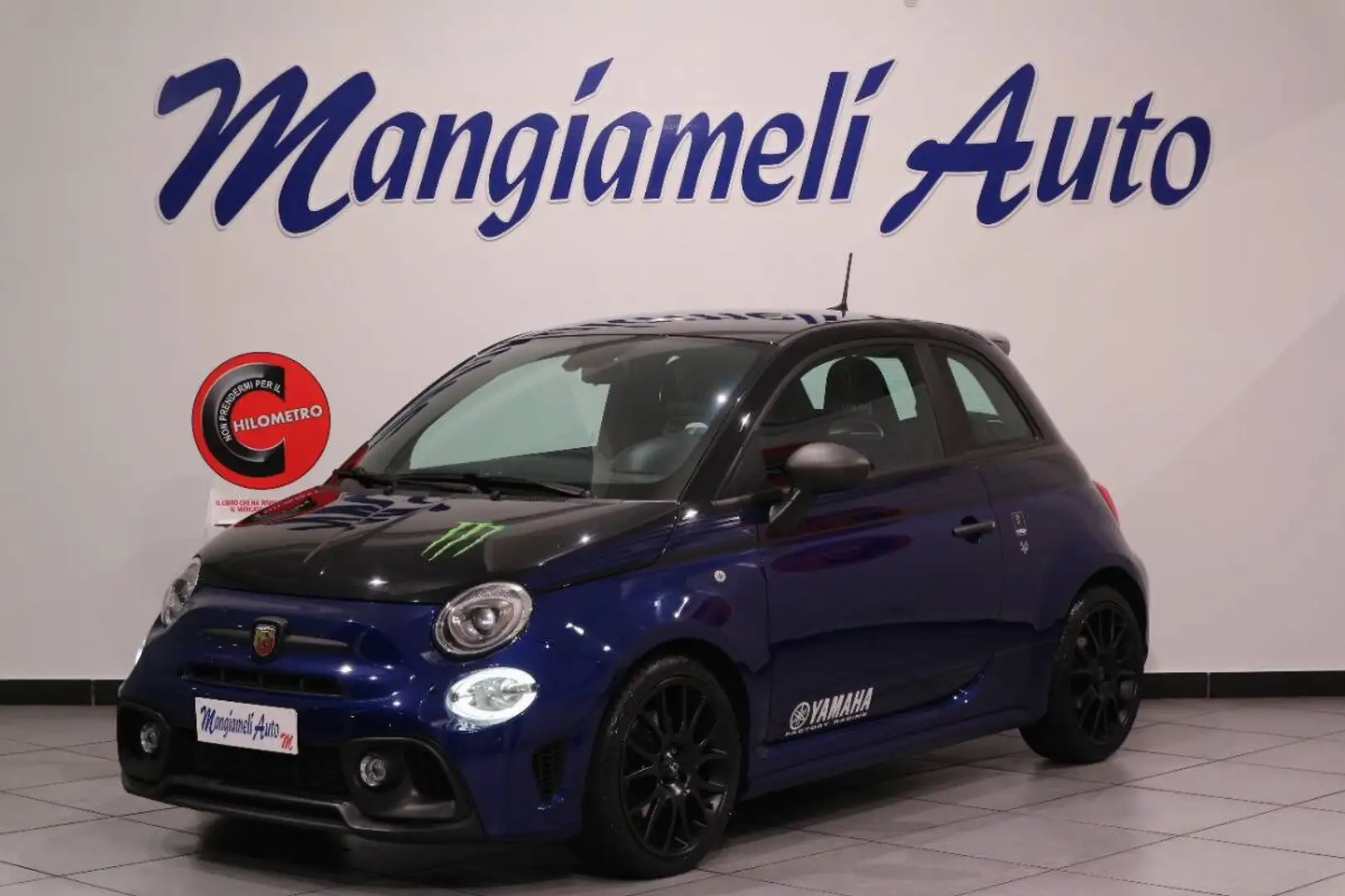 Abarth 595 1.4 t-jet Monster Energy Yamaha 165cv Blu/Azzurro - 1
