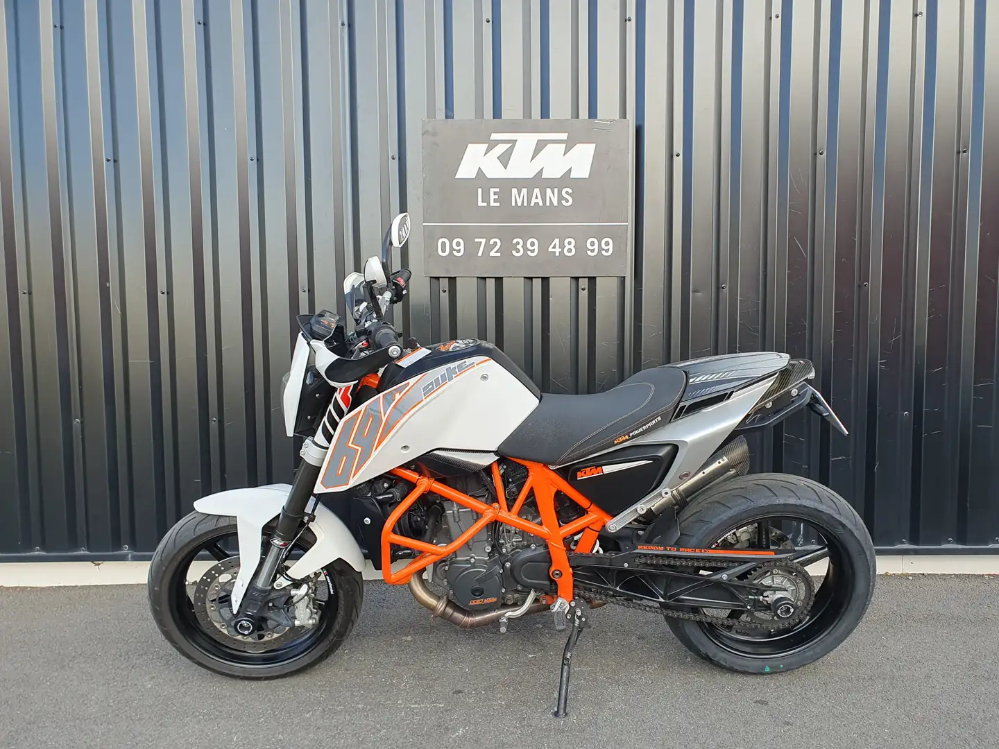 KTM 690 Duke Blanc - 2