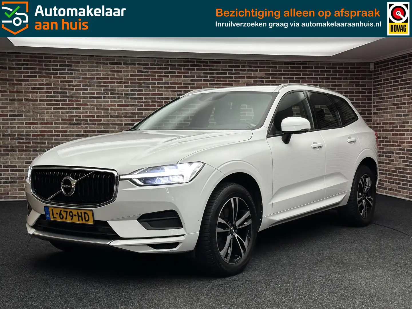 Volvo XC60 2.0 D3 R-Design Stoelvrwm Navi Sportstoelen Weiß - 1