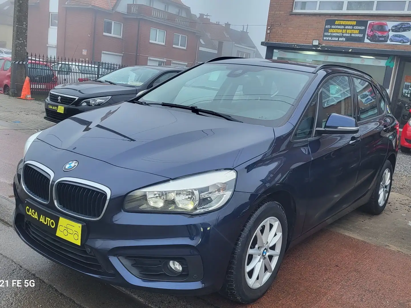 BMW 216 Active Tourer d Edition Bleu - 1
