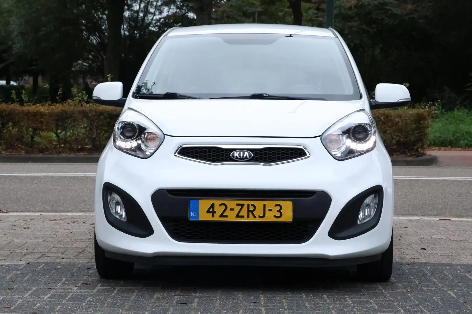 Kia Picanto 1.0 CVVT Design Edition Nap LED LICHTMETAAL DEALER Blanc - 2