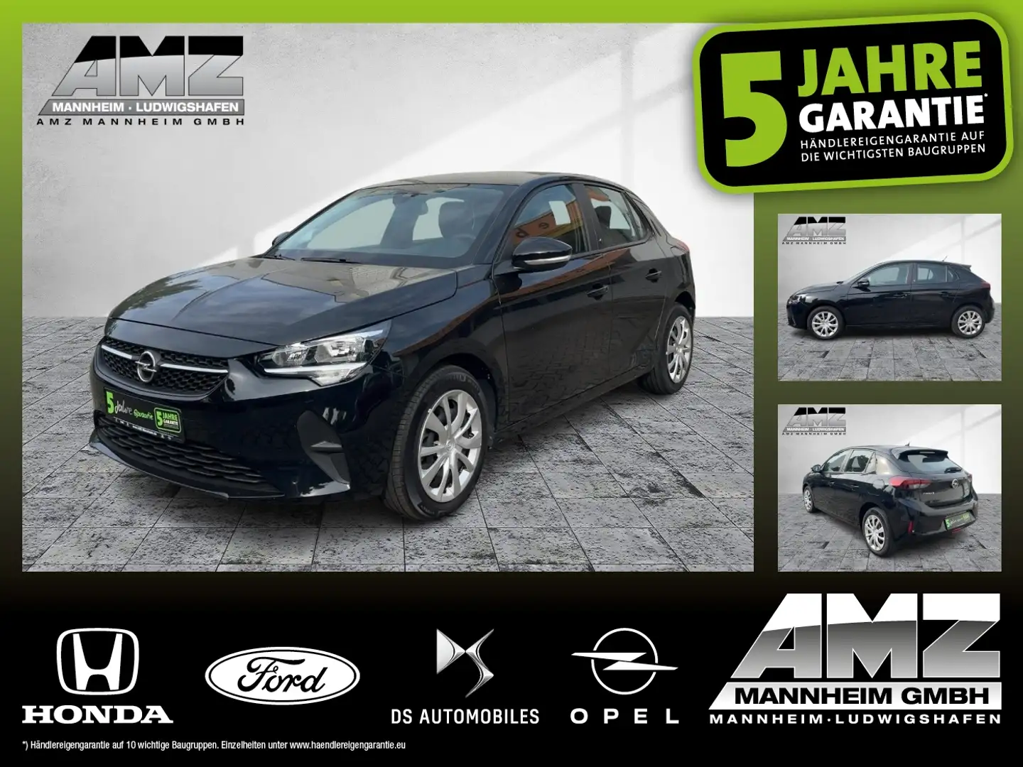 Opel Corsa-e Edition SHZ+KlimaA+PDC+W-Pumpe+AUT Schwarz - 1