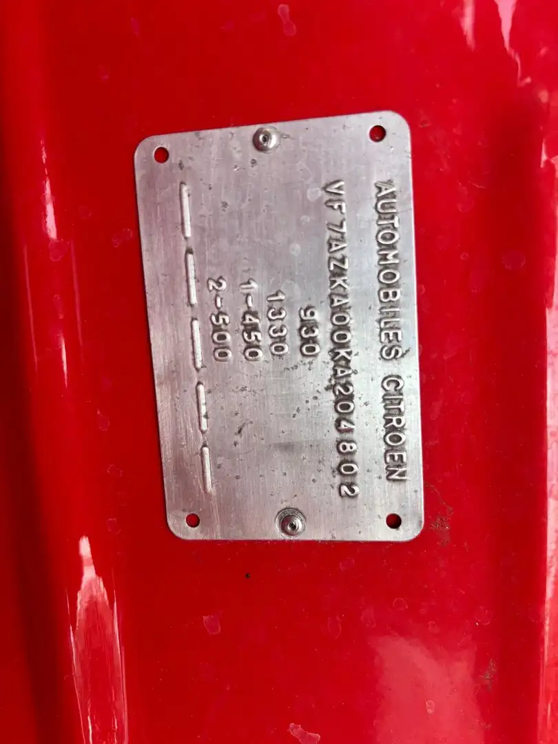 Citroen 2CV 2vv6 spezial Rot - 1