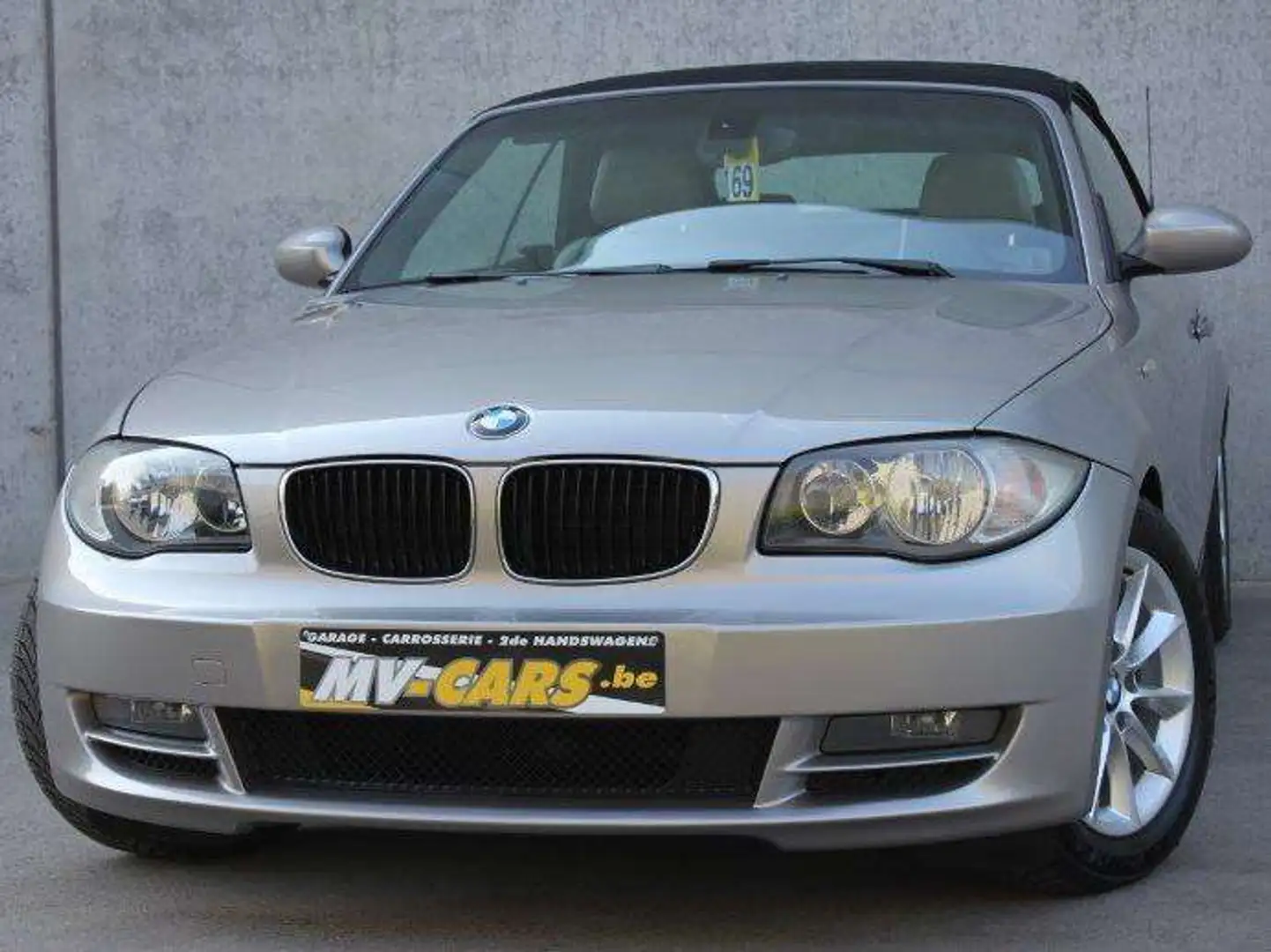 BMW 118 BMW 118i Cabrio/Pdc/Navi/Multistuur Argent - 1