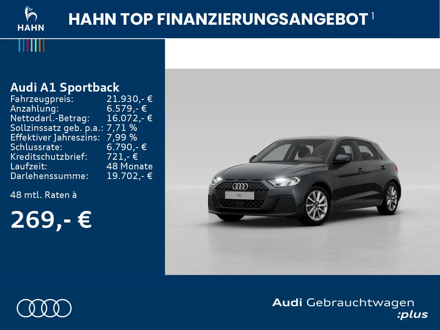 Audi A1 25 TFSI S-tronic Navi-Vorb. Einpark Grau - 2