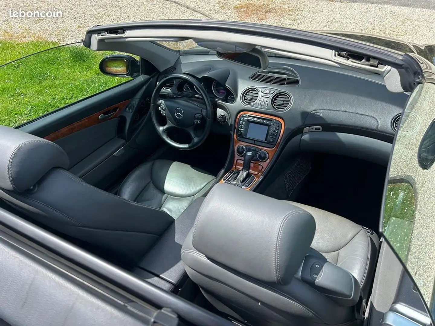 Mercedes-Benz SL 500 Classe Mercedes benz ii 500 bva 1ère main véhicule Noir - 2