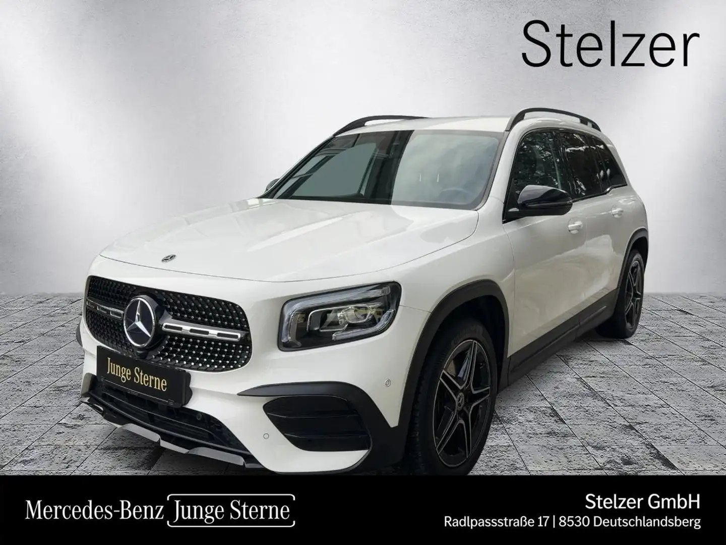 Mercedes-Benz GLB 180 d AMG Line PTS Shz LED eHeck AMG  MBUX Weiß - 1