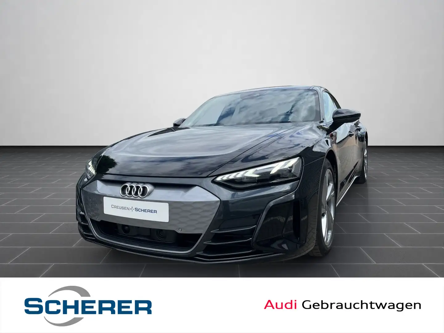 Audi e-tron GT 350 kW 360°Kamera SHZ NAVI LED Schwarz - 1
