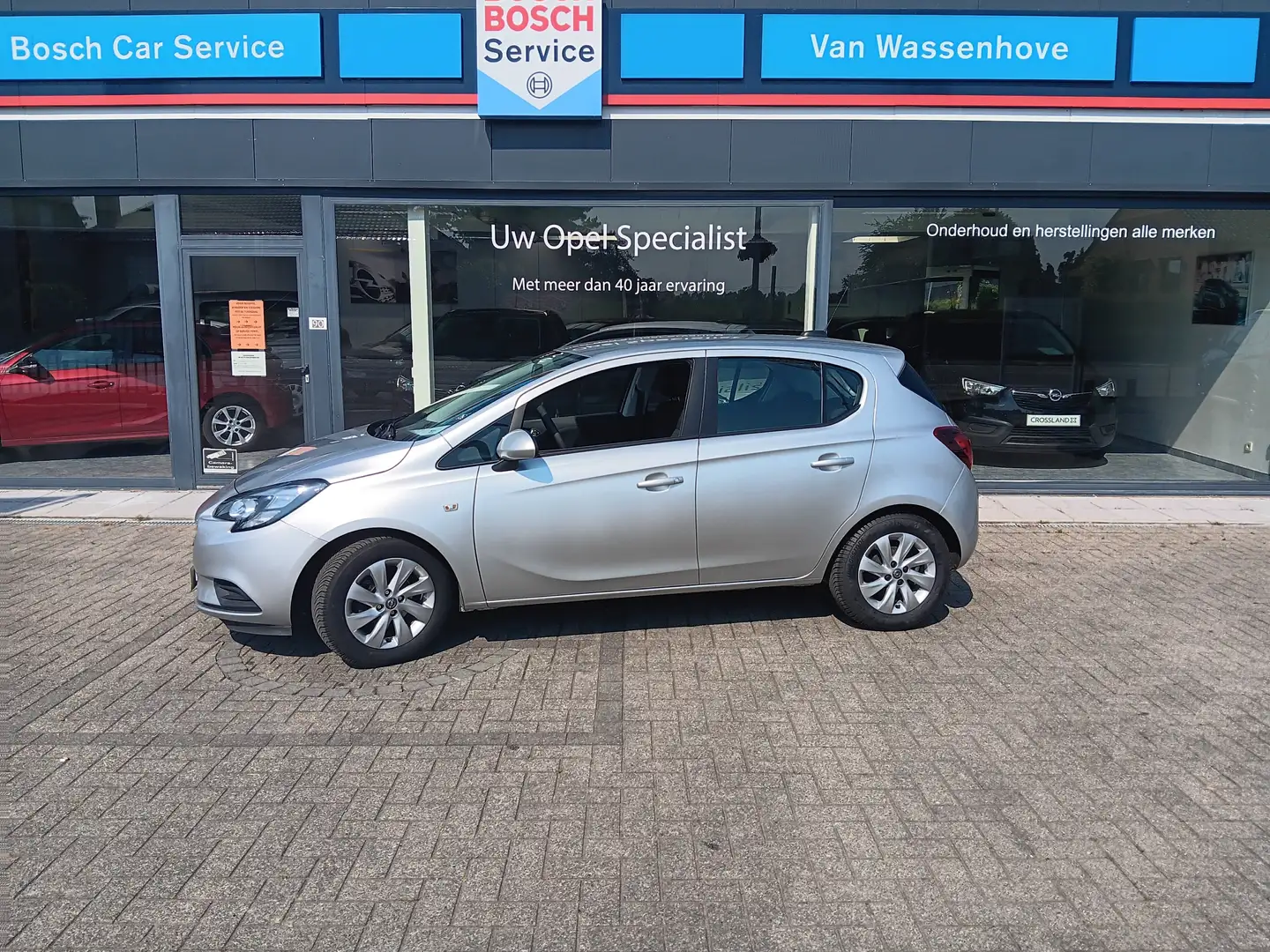 Opel Corsa E Enjoy 1.0 benzine bj. 08/2019 silver 80993 km Zilver - 1