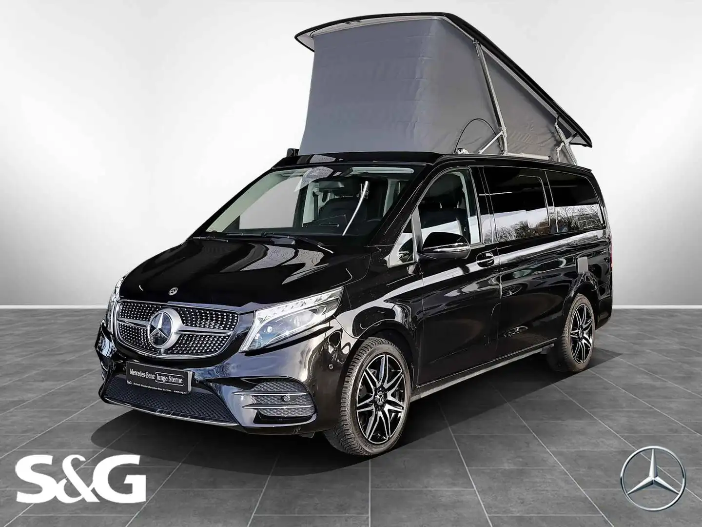 Mercedes-Benz V 300 d Marco Polo Edition 4M AMG Küche Leder Noir - 1