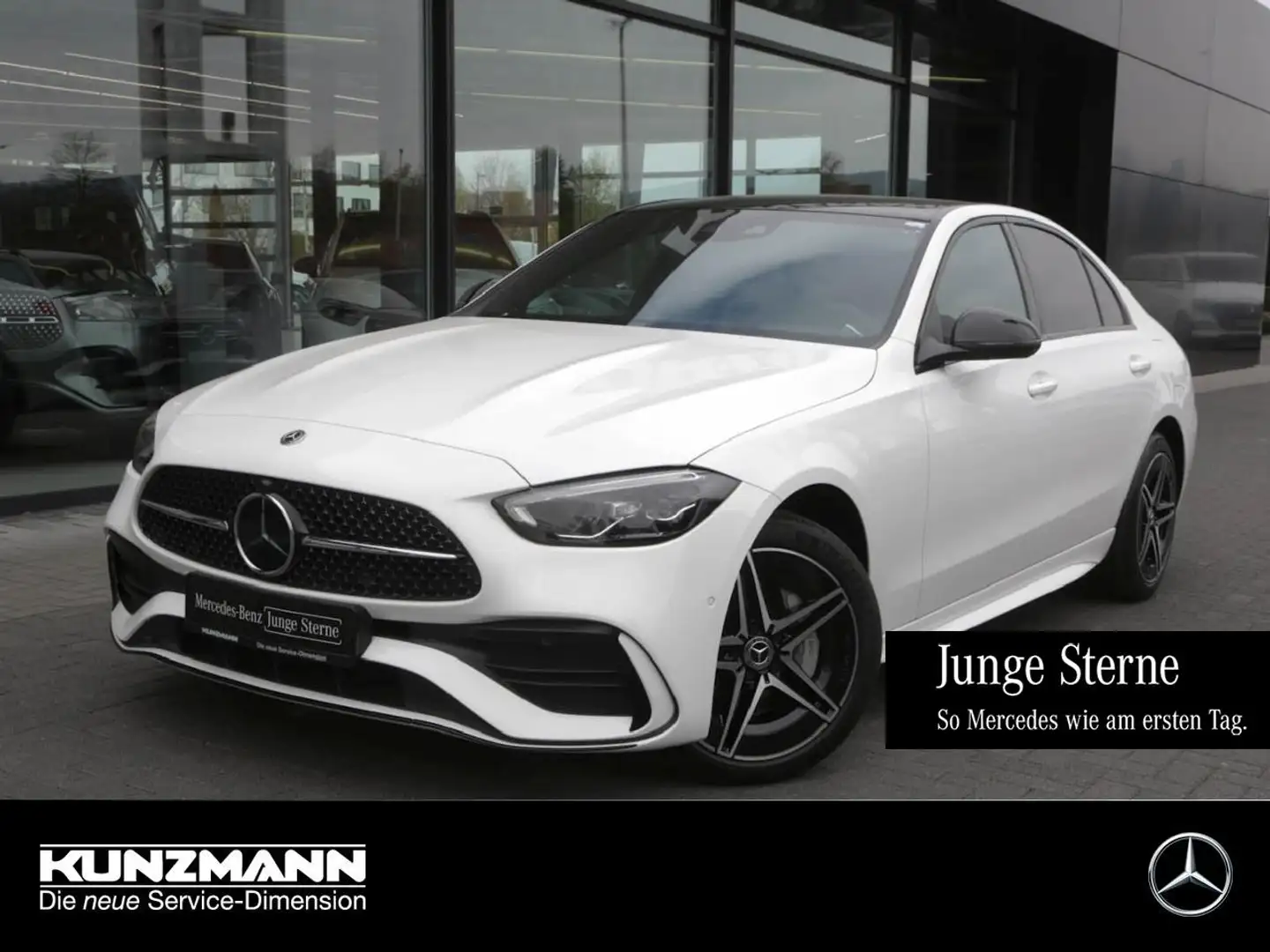 Mercedes-Benz C 300 e  AMG Night MBUXNavi-Prem. Panorama Blanco - 1