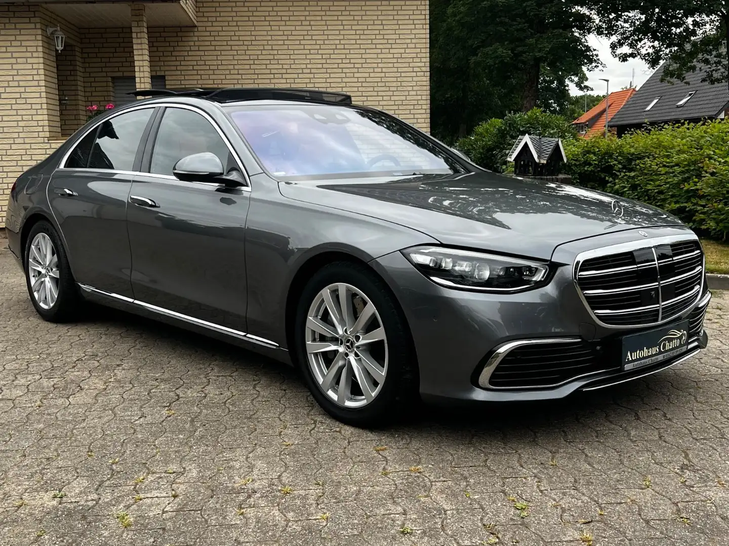 Mercedes-Benz S 500 S500 4Matic HUD, Pano, 360°, Massage, Nappa, Grijs - 1