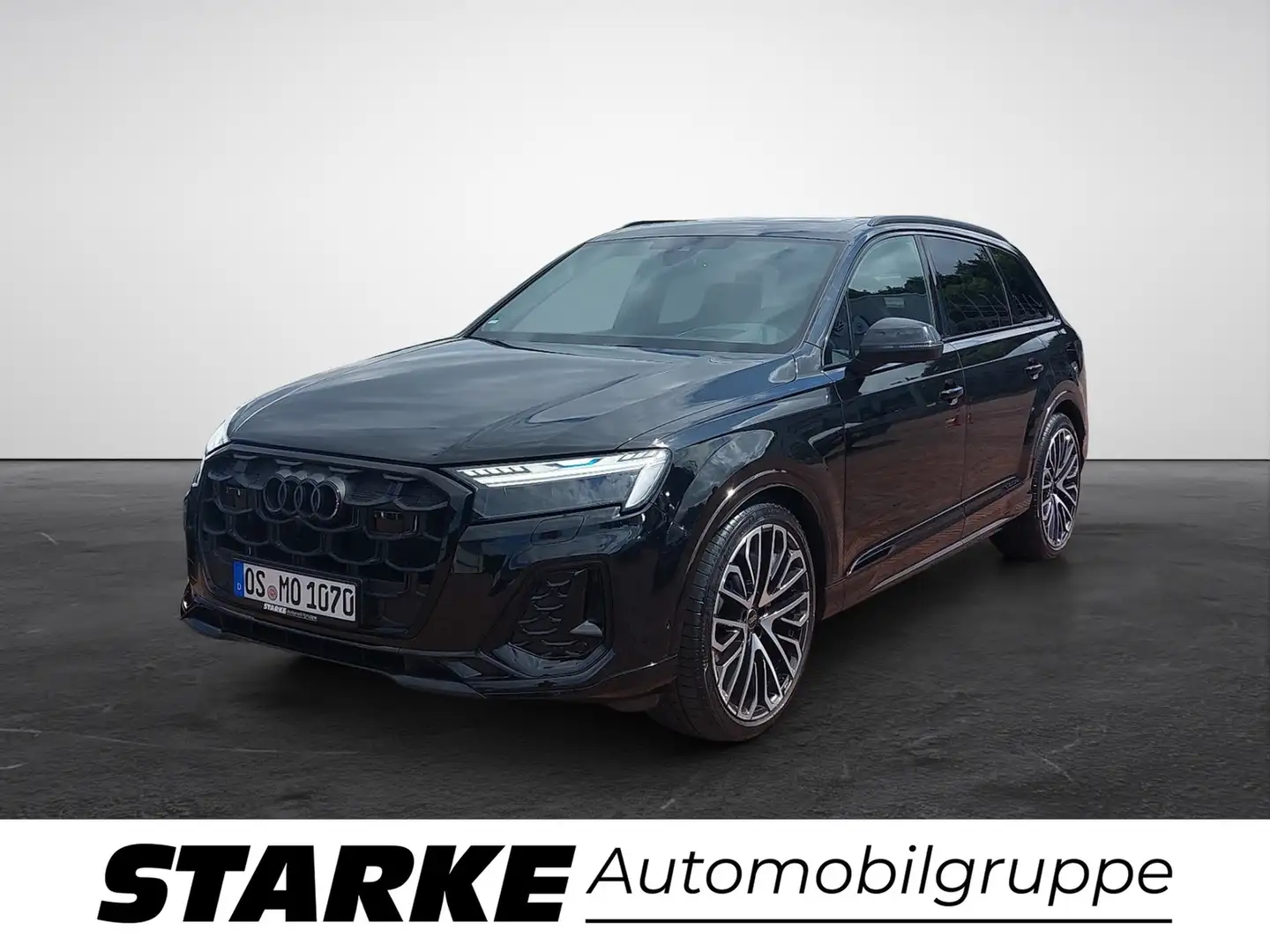 Audi Q7 50 TDI quattro S line Schwarz - 2
