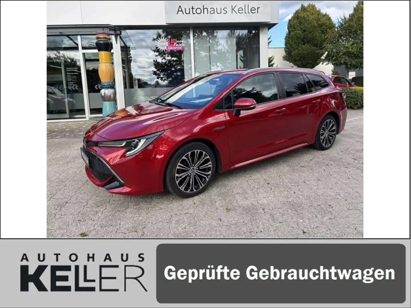 Toyota Corolla 1.8 Hybrid Touring Sports Team Deutschland Rouge - 1