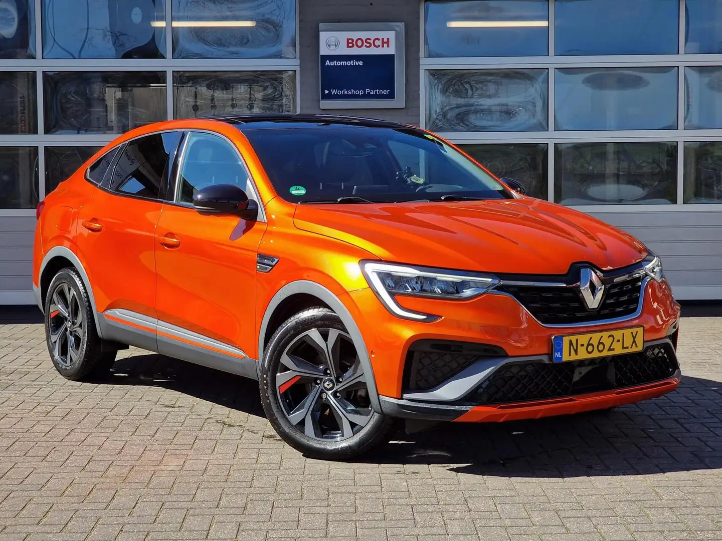 Renault Arkana 1.6 E-Tech Hybrid 145 R.S. Line|Pano|ACC|Camera|PD Orange - 1