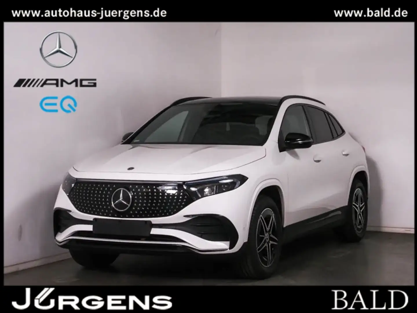 Mercedes-Benz EQA 300 4M AMG-Sport/LED/Cam/Pano/AHK/Night/18' Weiß - 2