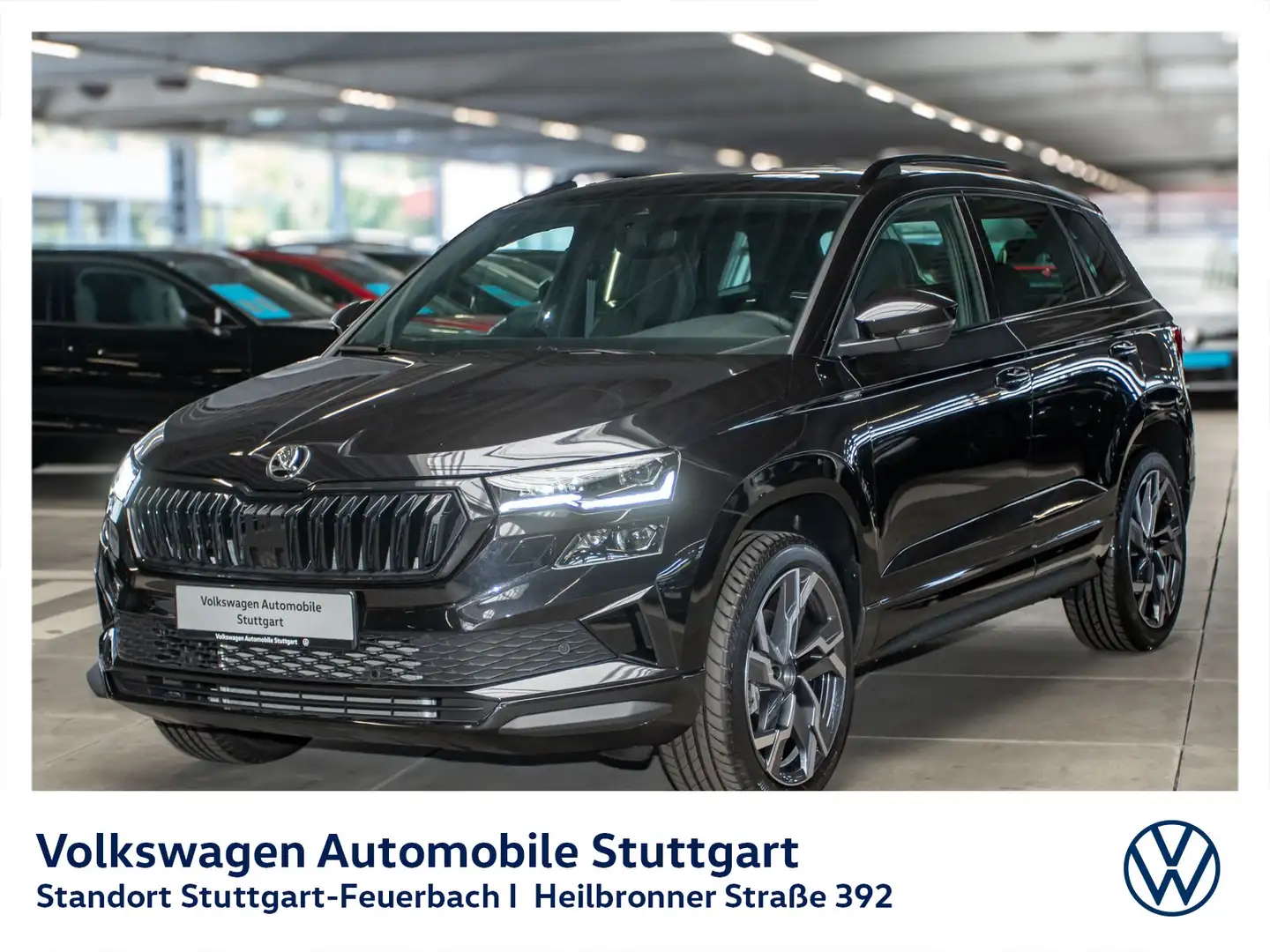 Skoda Karoq 2.0 TDI Sportline DSG Navi AHK Kamera Nero - 2