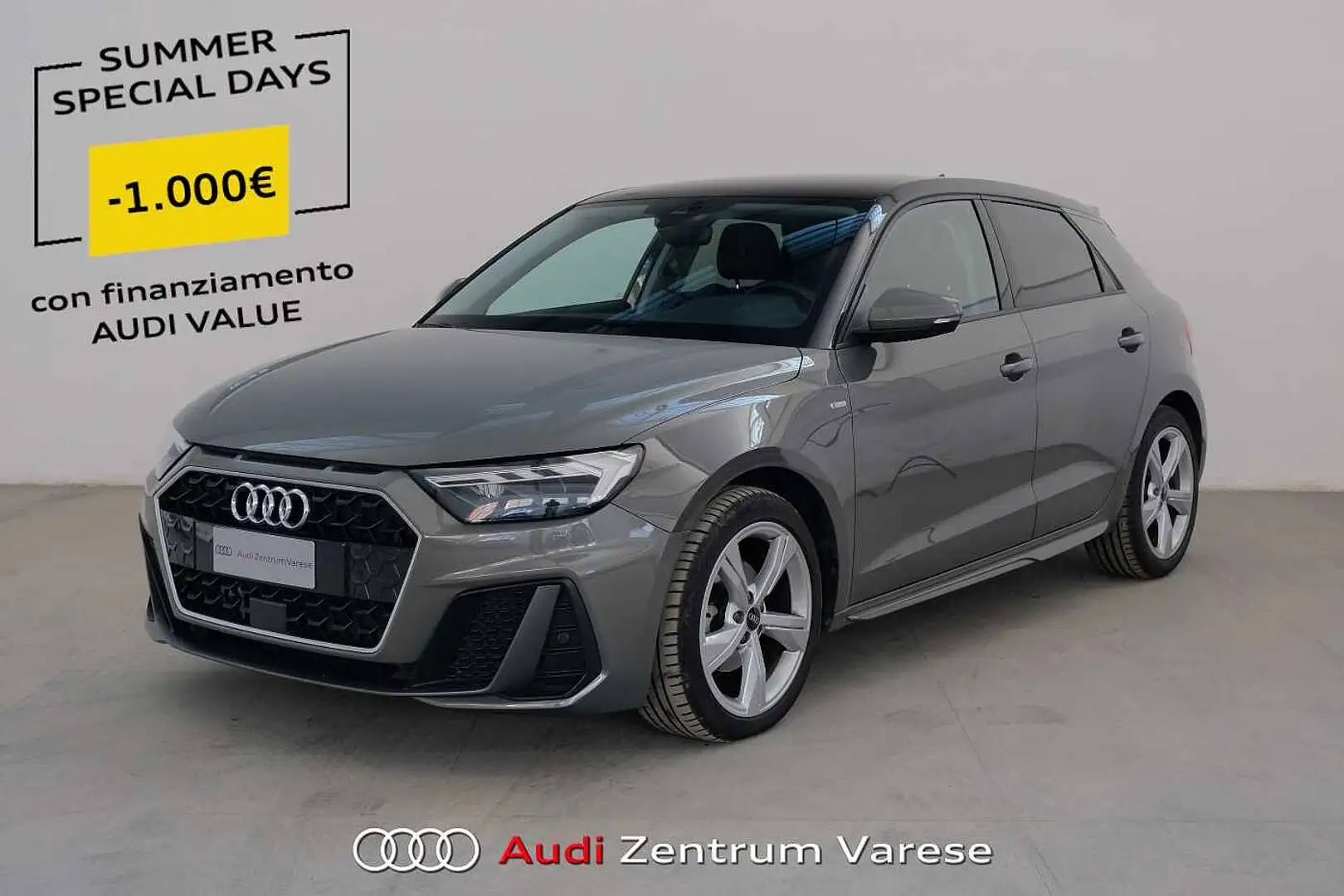 Audi A1 Sportback 35 TFSI 150CV Stronic Sline Edition Grigio - 1
