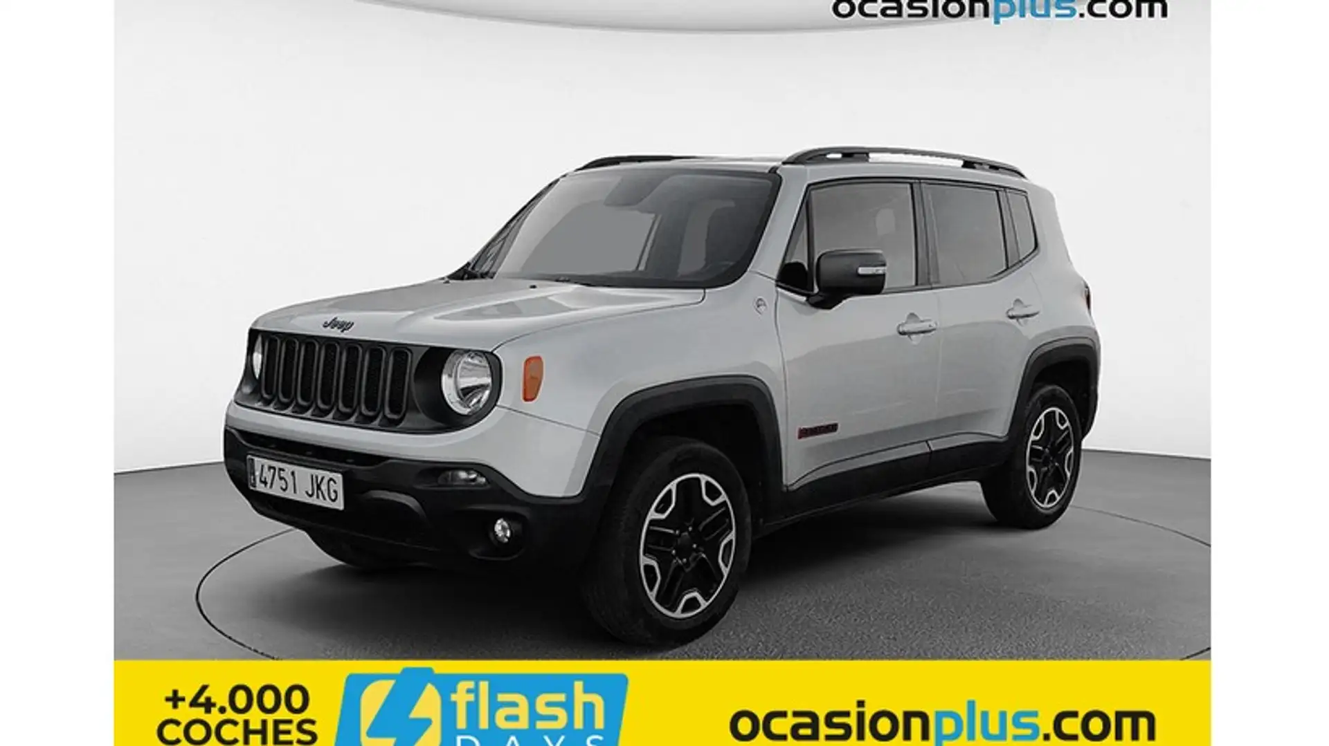 Jeep Renegade 2.0Mjt Trailhawk 4x4 ADLow Aut. 125kW Plateado - 1