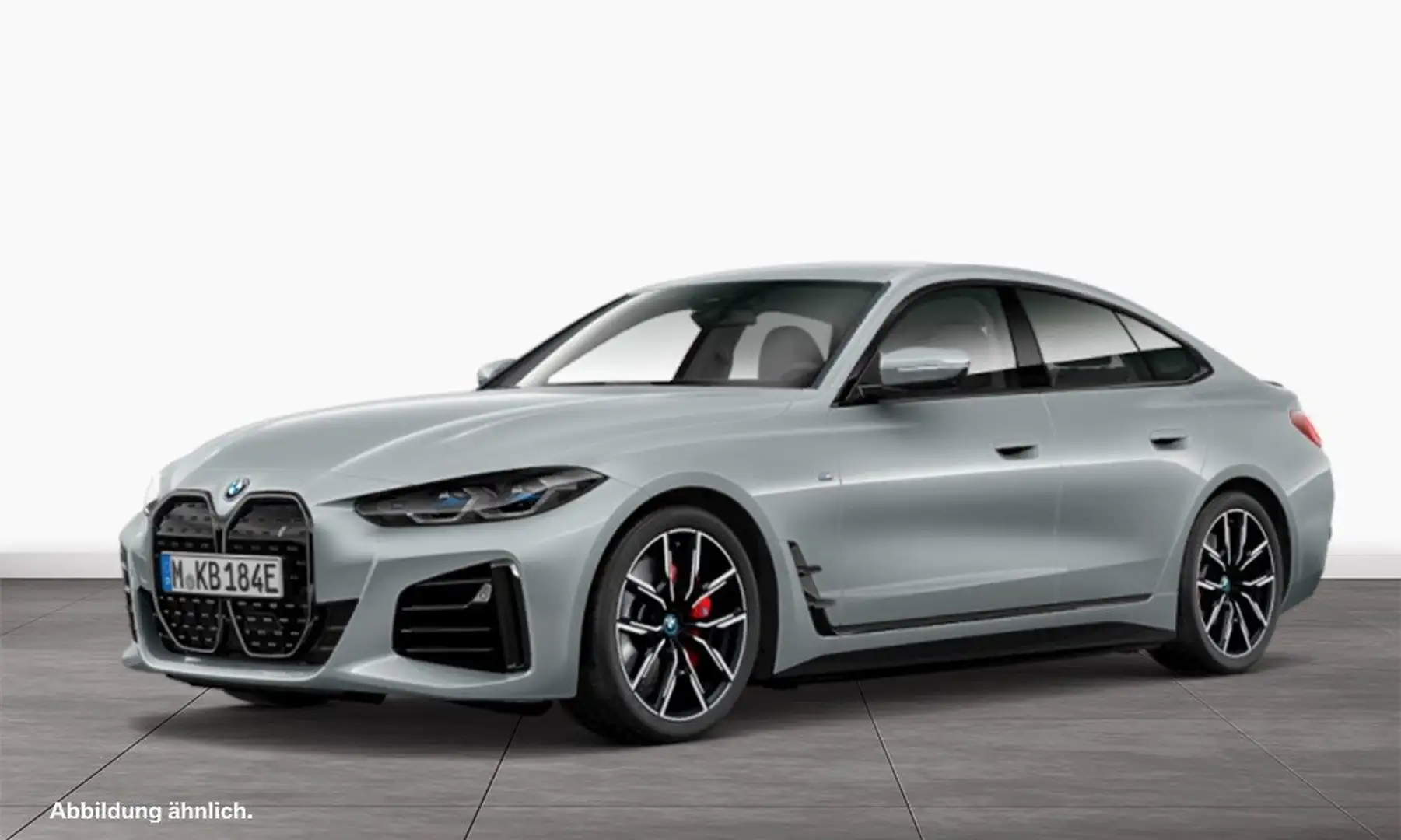 BMW i4 eDrive35 Gran Coupé M Sport HK HiFi DAB AHK Grau - 1