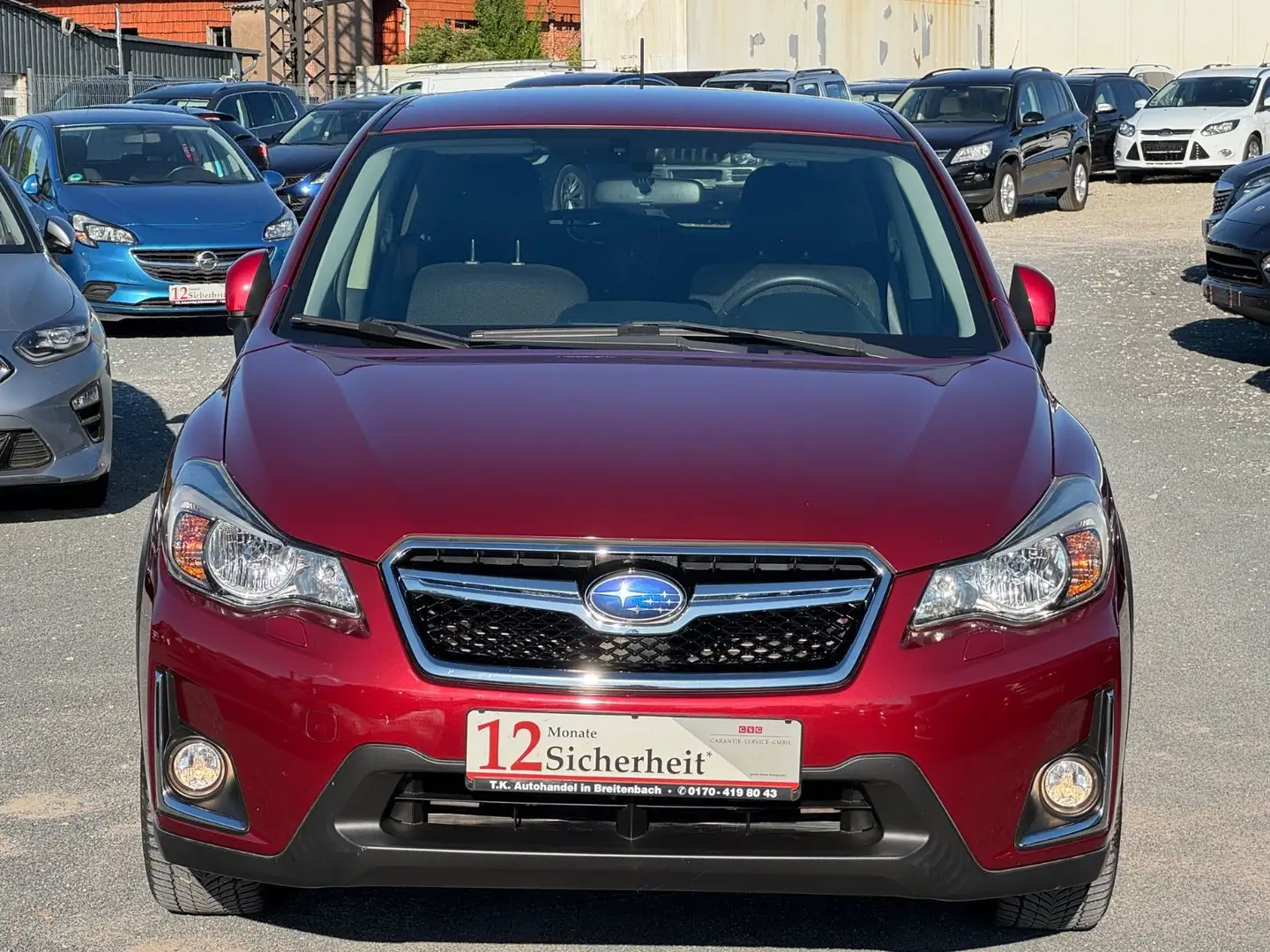 Subaru XV Comfort/SHZ/AHK/EURO 6 Czerwony - 2