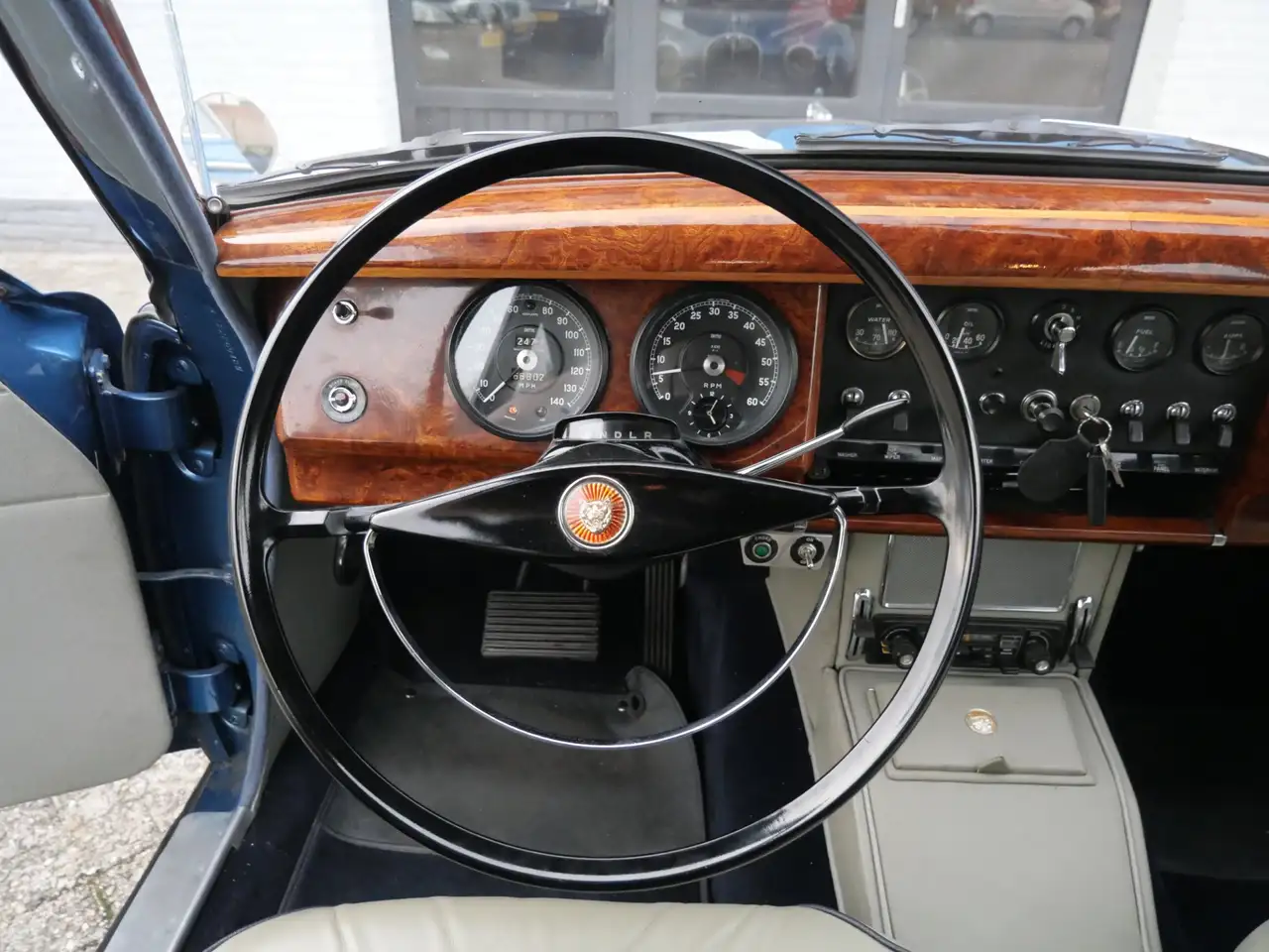 Jaguar MK II Top gerestaureerd Leder Automaat, foto 11