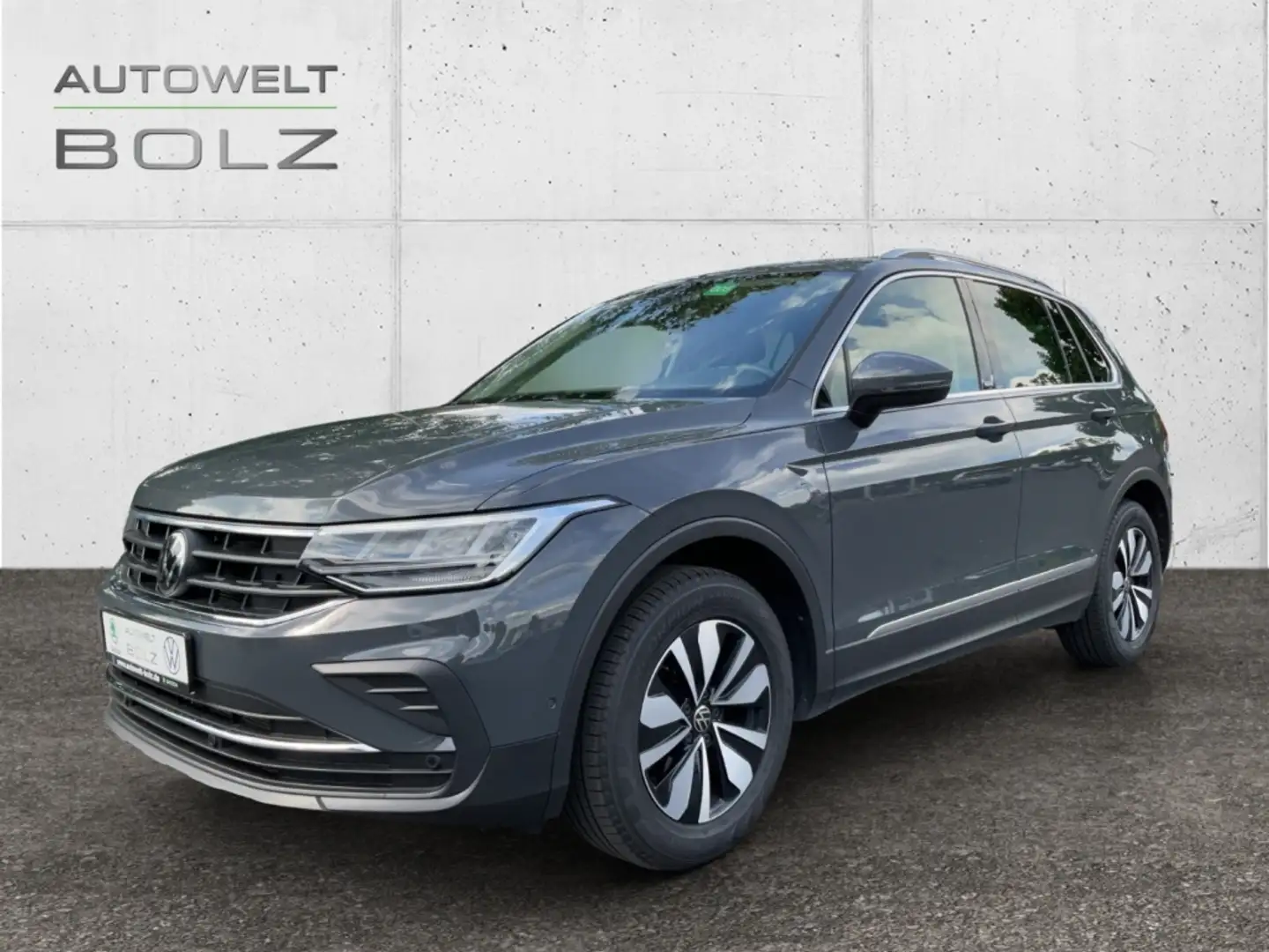 Volkswagen Tiguan Life Move 2.0 TDI AHK Navi LED ACC Apple CarPlay A Grau - 1