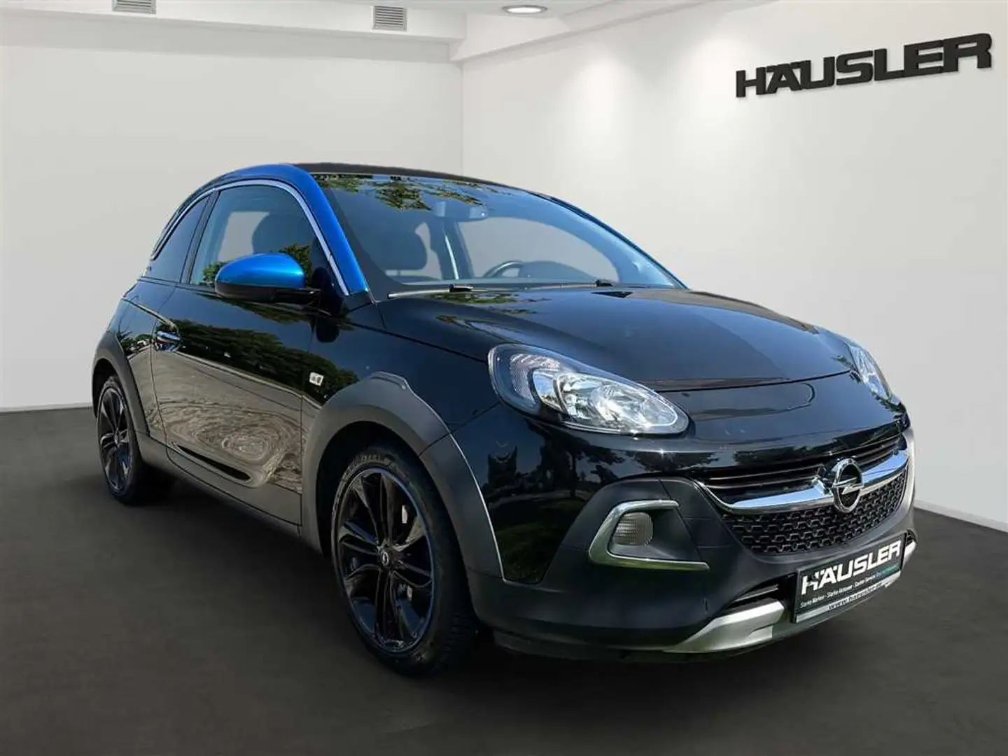 Opel Adam Rocks 1.4*Faltdach*Sitzheizung*Carplay*Klimaauto Schwarz - 2