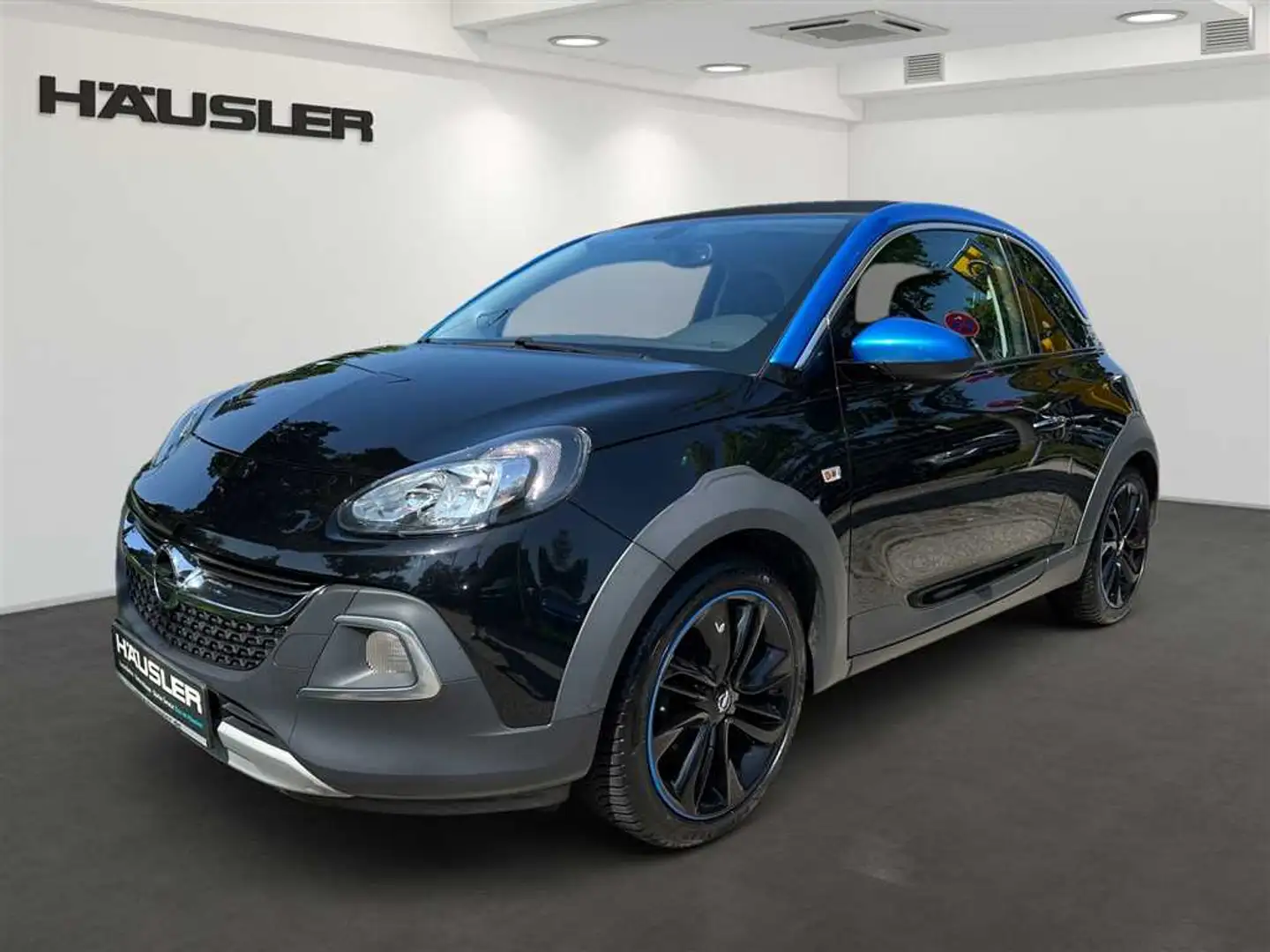 Opel Adam Rocks 1.4*Faltdach*Sitzheizung*Carplay*Klimaauto Schwarz - 1