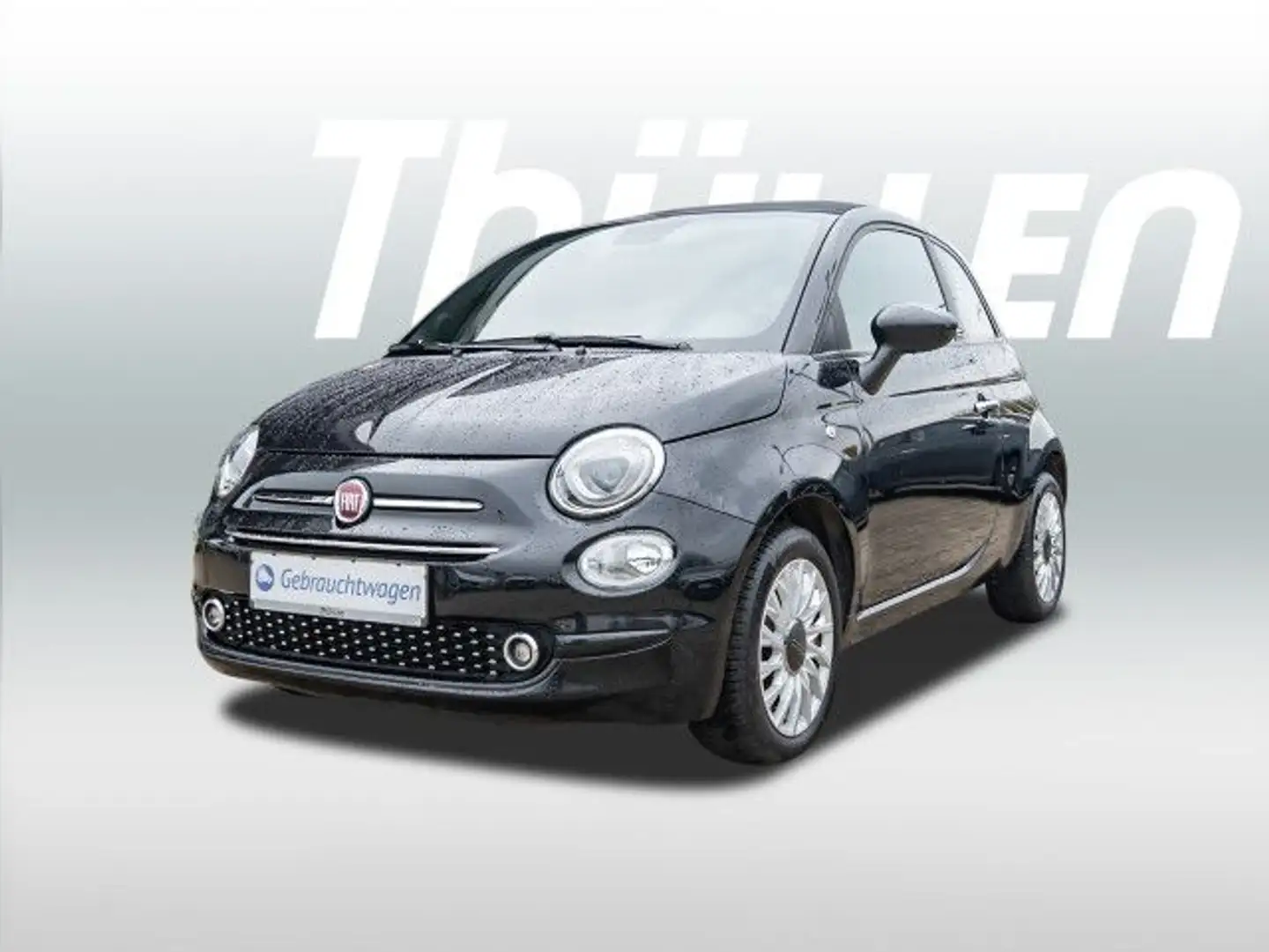 Fiat 500 Radio Klima Carplay Tempomat Einparkhilfe Schwarz - 1