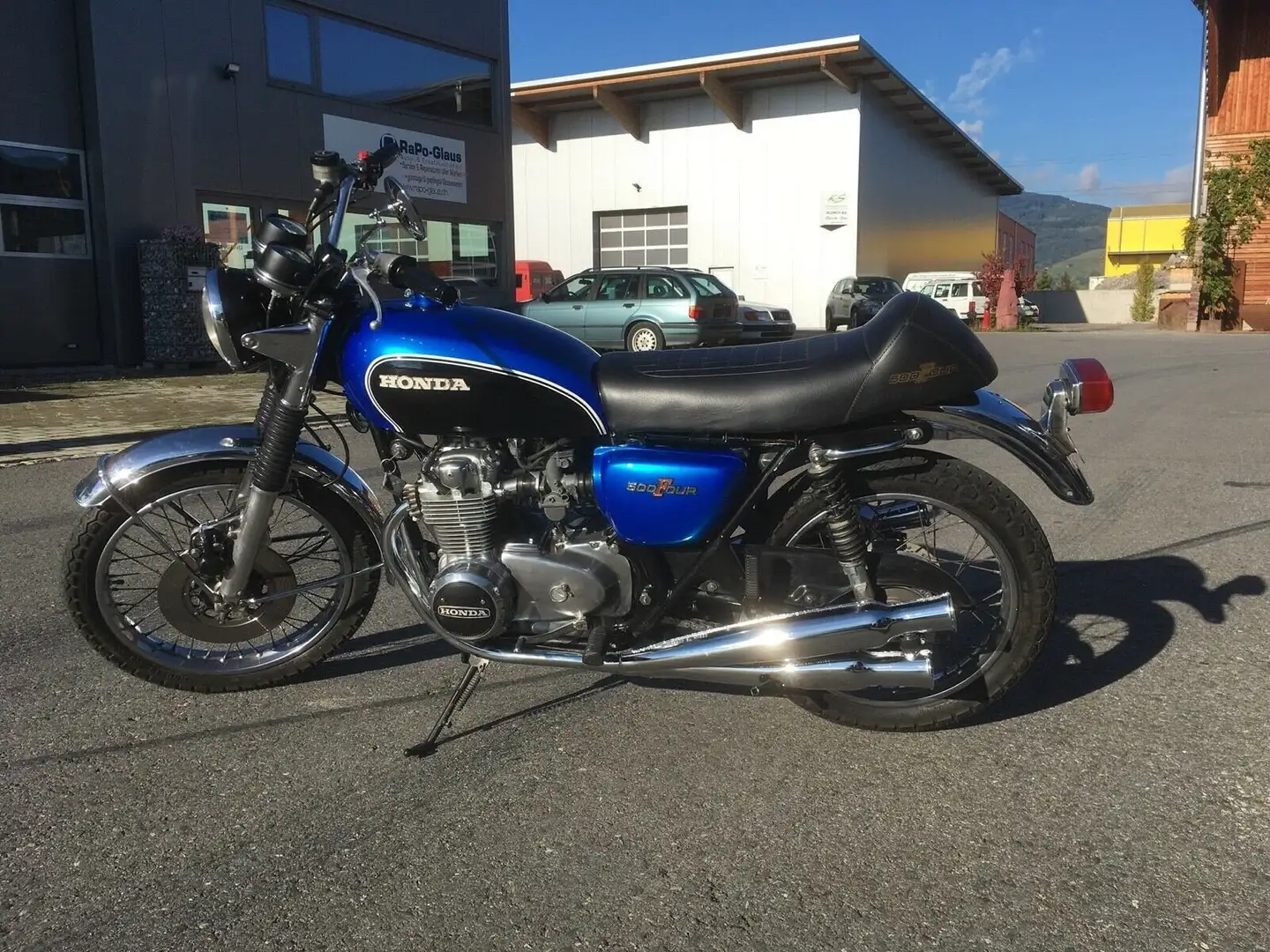 Honda CB 500 Four Blau - 1