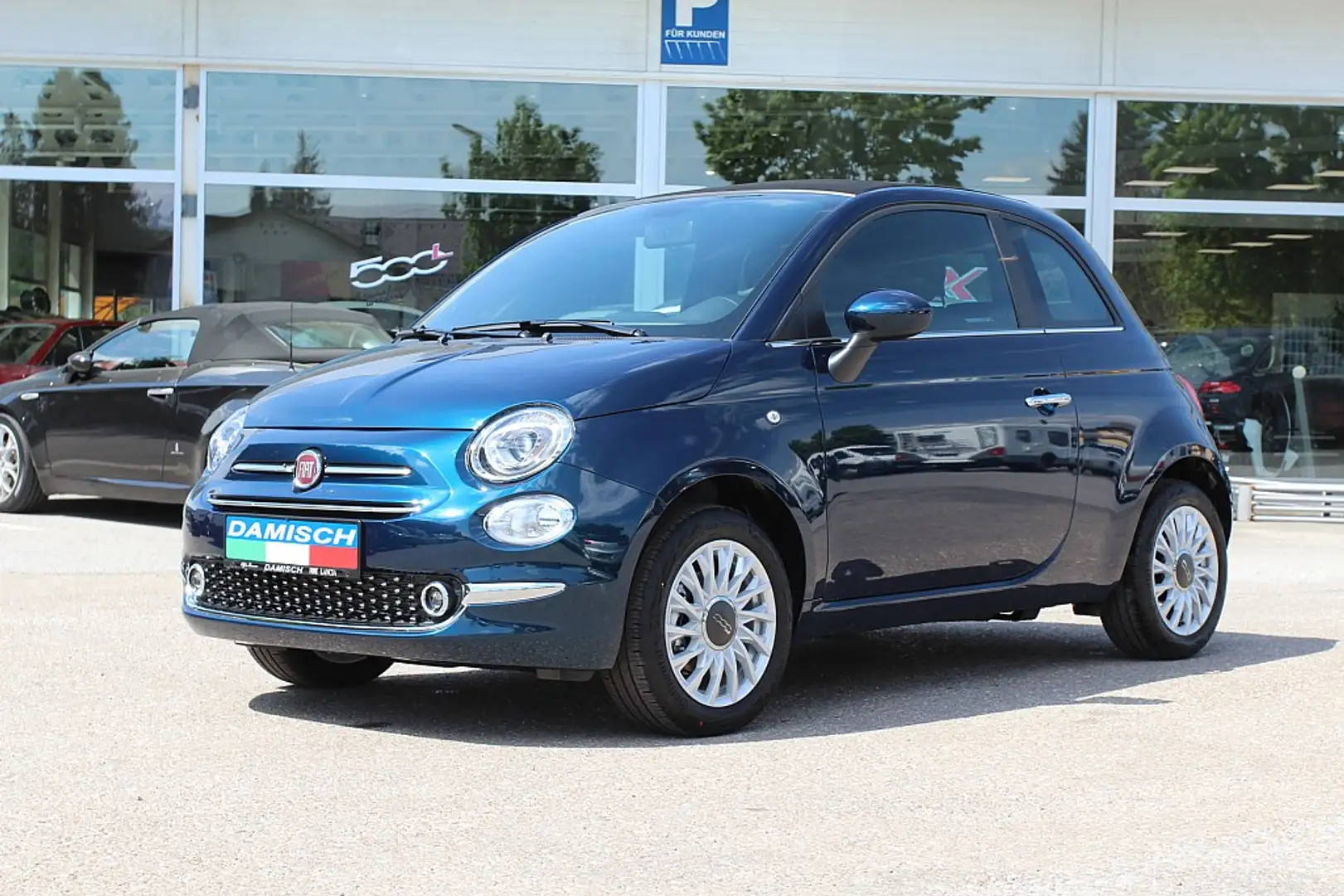 Fiat 500C Dolcevita Blau - 1
