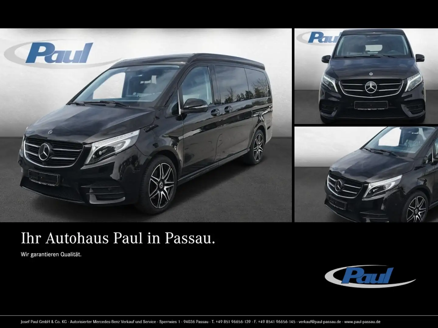 Mercedes-Benz Marco Polo V 250  Horizon 4x4 AMG+Warmluft-Sthzg Noir - 1