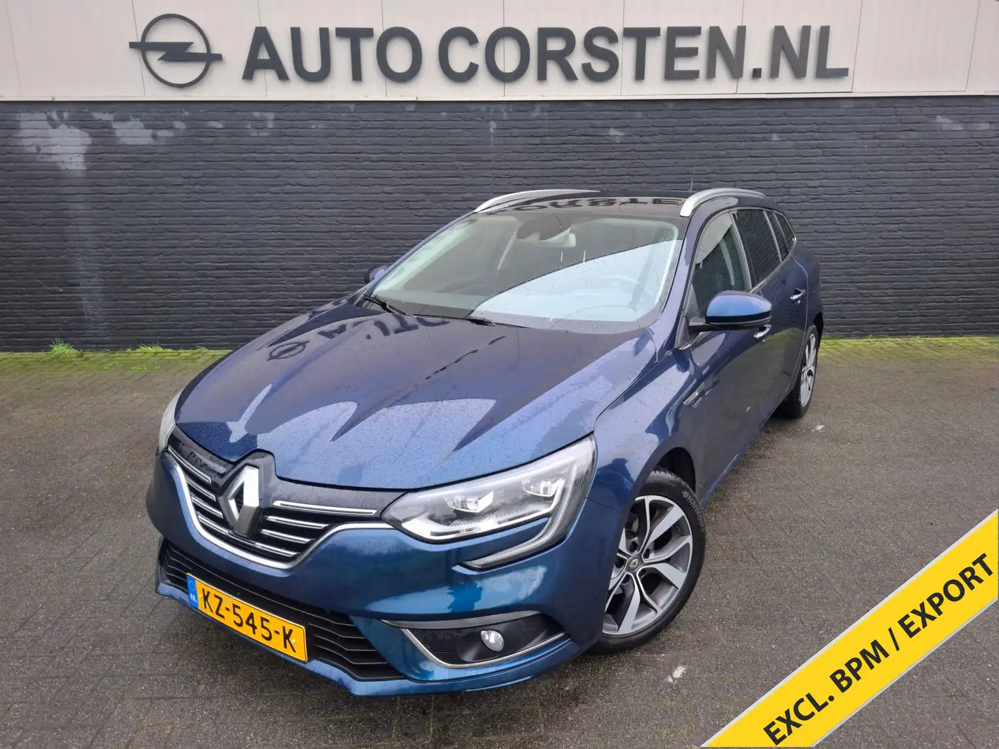 Renault Megane Estate 1.2TCe 132PK Bose®-Sound Trekhaak Navi Ecc Blauw - 1
