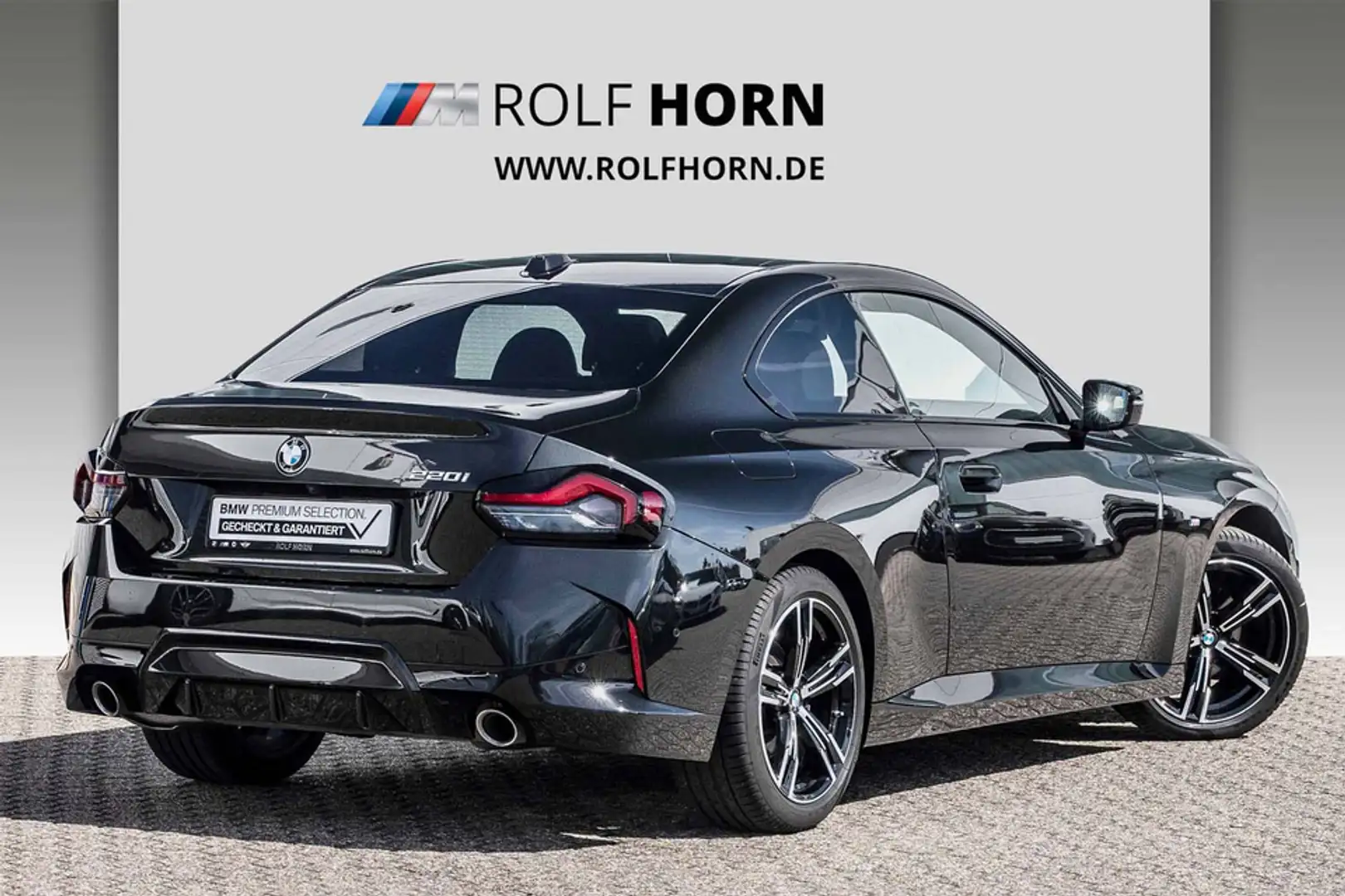 BMW 220 i Coupe M Sportpaket Navi HeadUp HiFi RKamera Schwarz - 2
