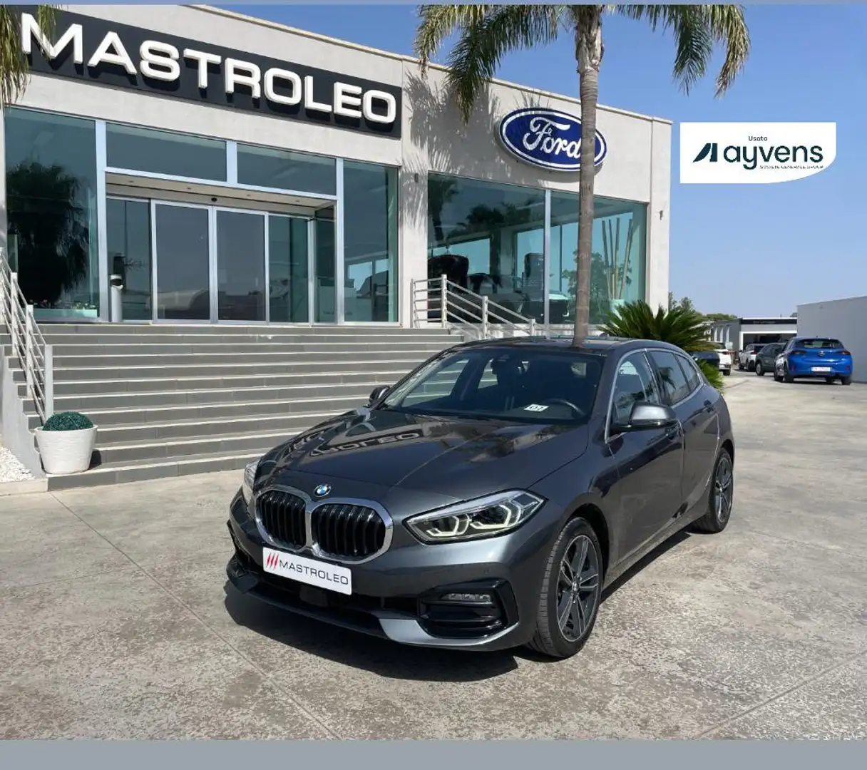 BMW 118 118d 5p. Sport Grigio - 1