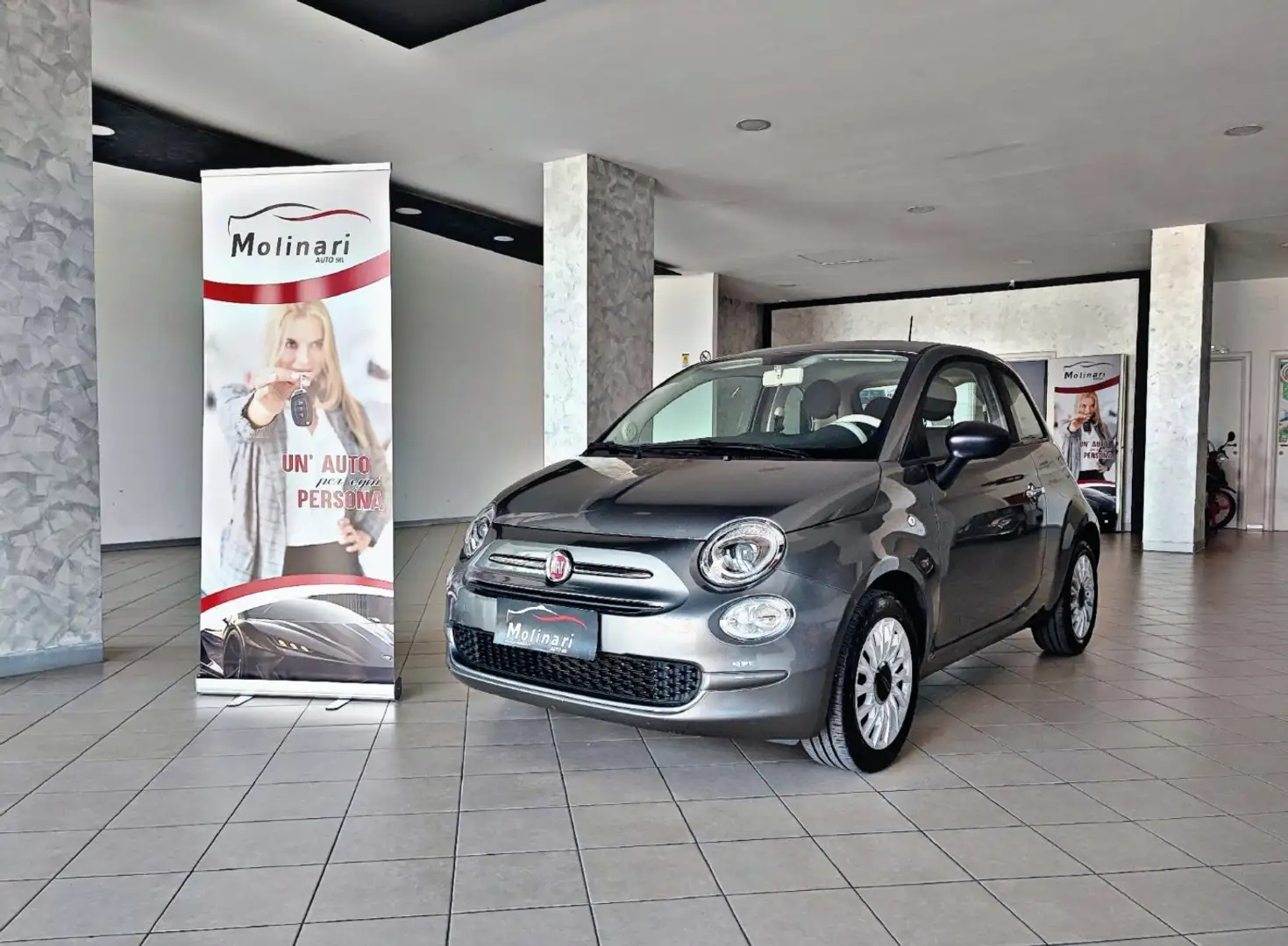 Fiat 500 500 1.0 hybrid Connect 70cv Grigio - 1