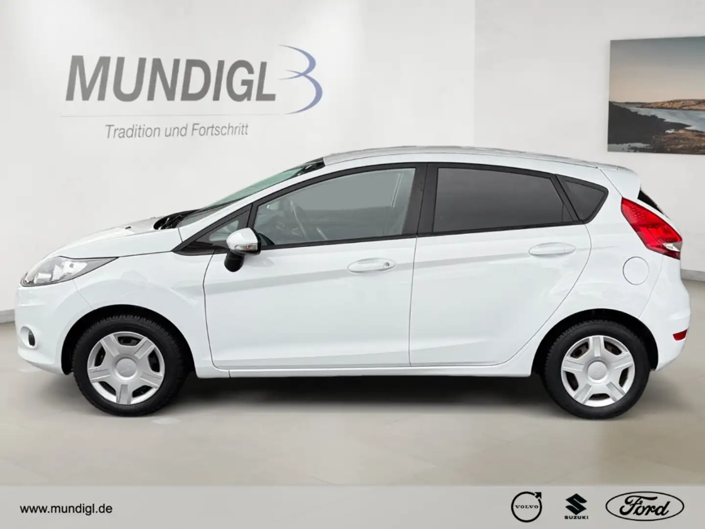 Ford Fiesta SHZ Notbremsass PDC Winterpaket Alu Klima Beheizb. Weiß - 2
