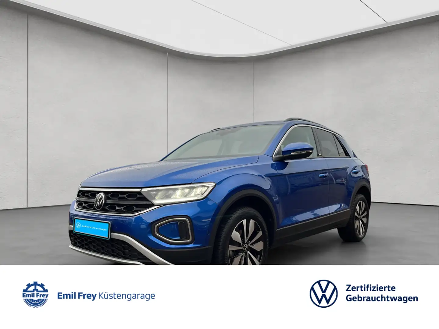 Volkswagen T-Roc Move 1.5 TSI DSG AHK/Kamera/Navi Blau - 1