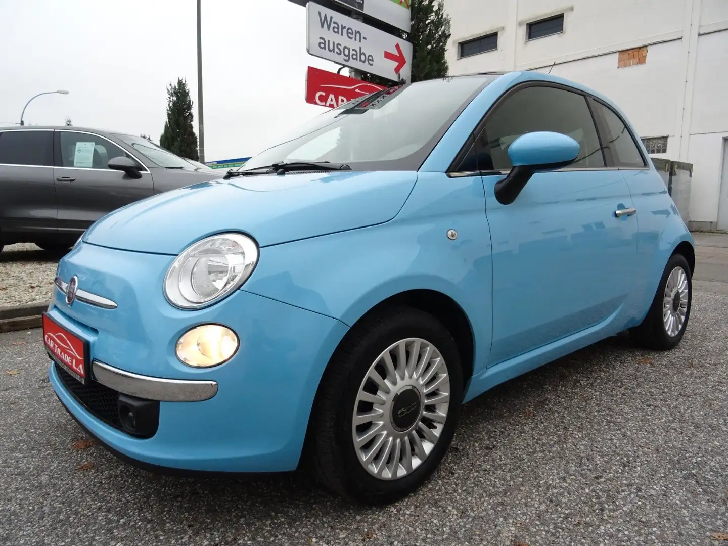 Fiat 500 Blau - 2