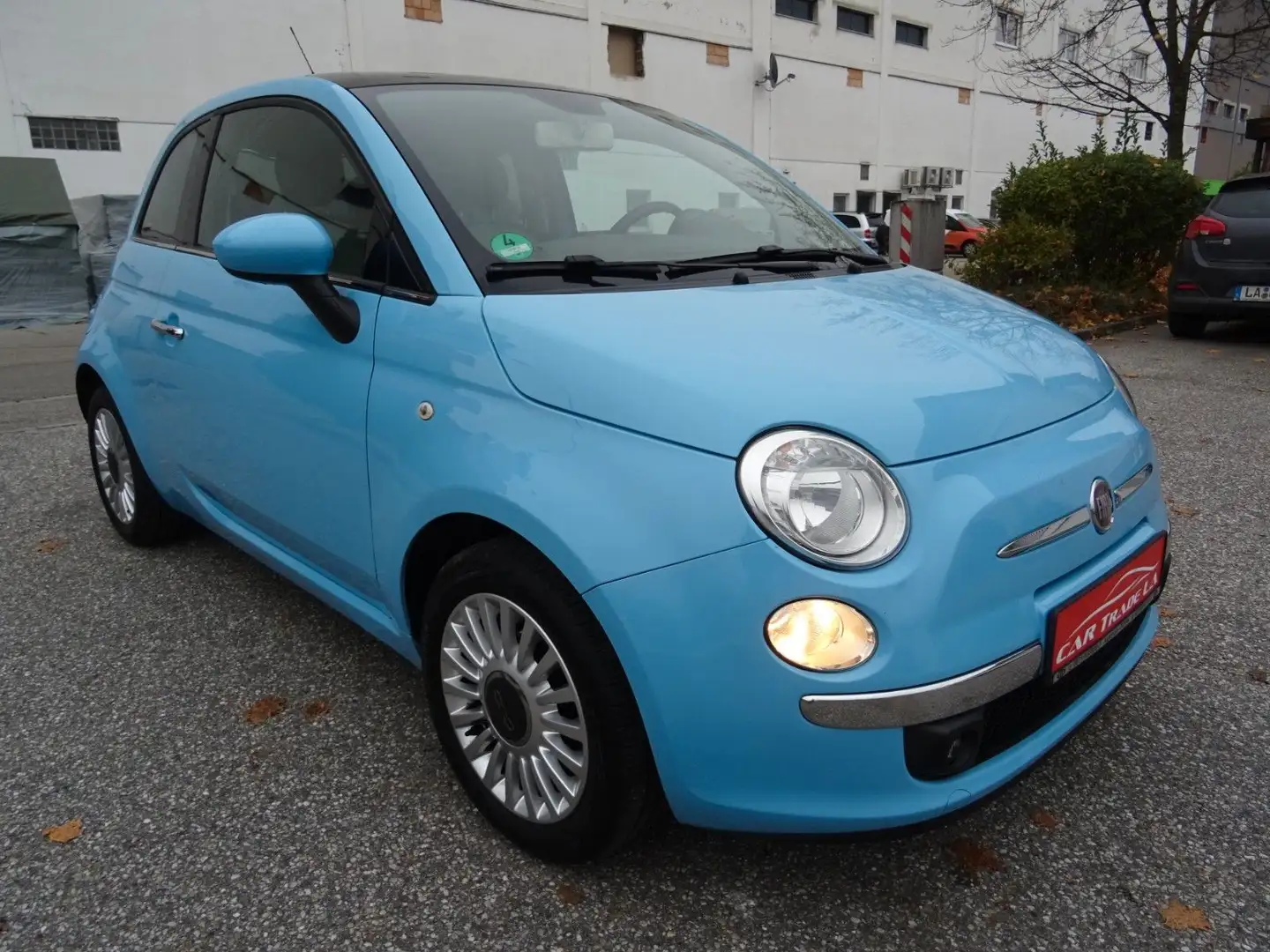 Fiat 500 Blau - 1