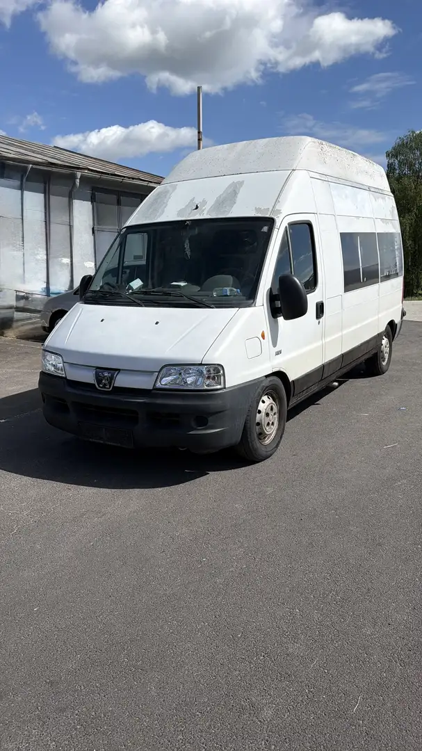 Peugeot Boxer 350 L 3700 DK 2,8 HDi Weiß - 1