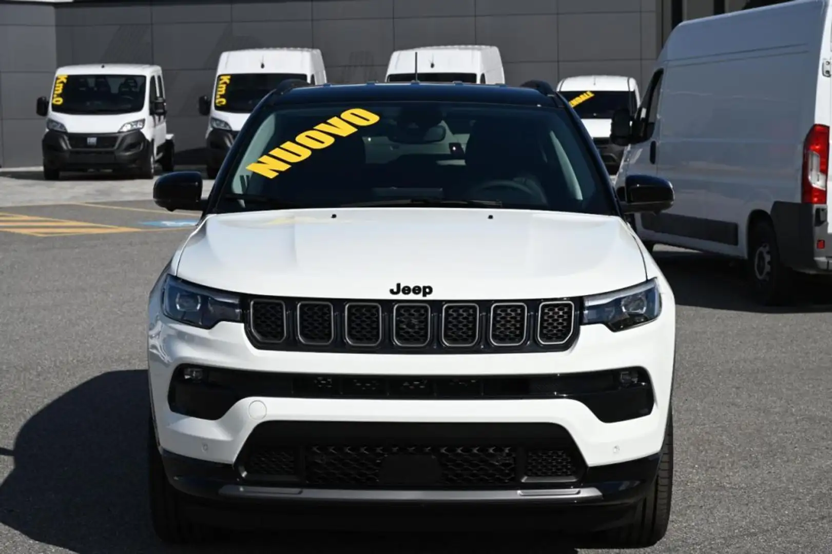 Jeep Compass 1.5 Turbo T4 130 CV MHEV 2WD Summit Weiß - 2