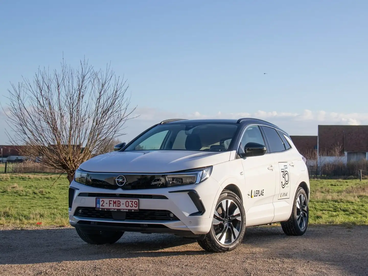 Opel Grandland 1.6T 180PK|PLUG-IN HYBRIDE|DEMO|LEDER|BUSSINES ELE Blanc - 1