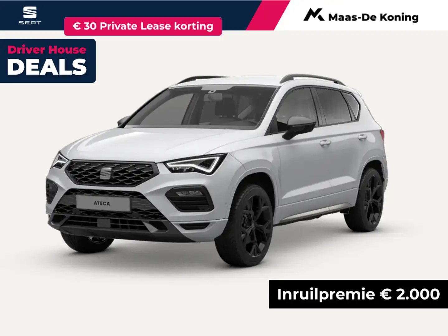 SEAT Ateca FR Business Intense 1.5 TSI 110 kW / 150 PK SUV 7 Blanco - 1